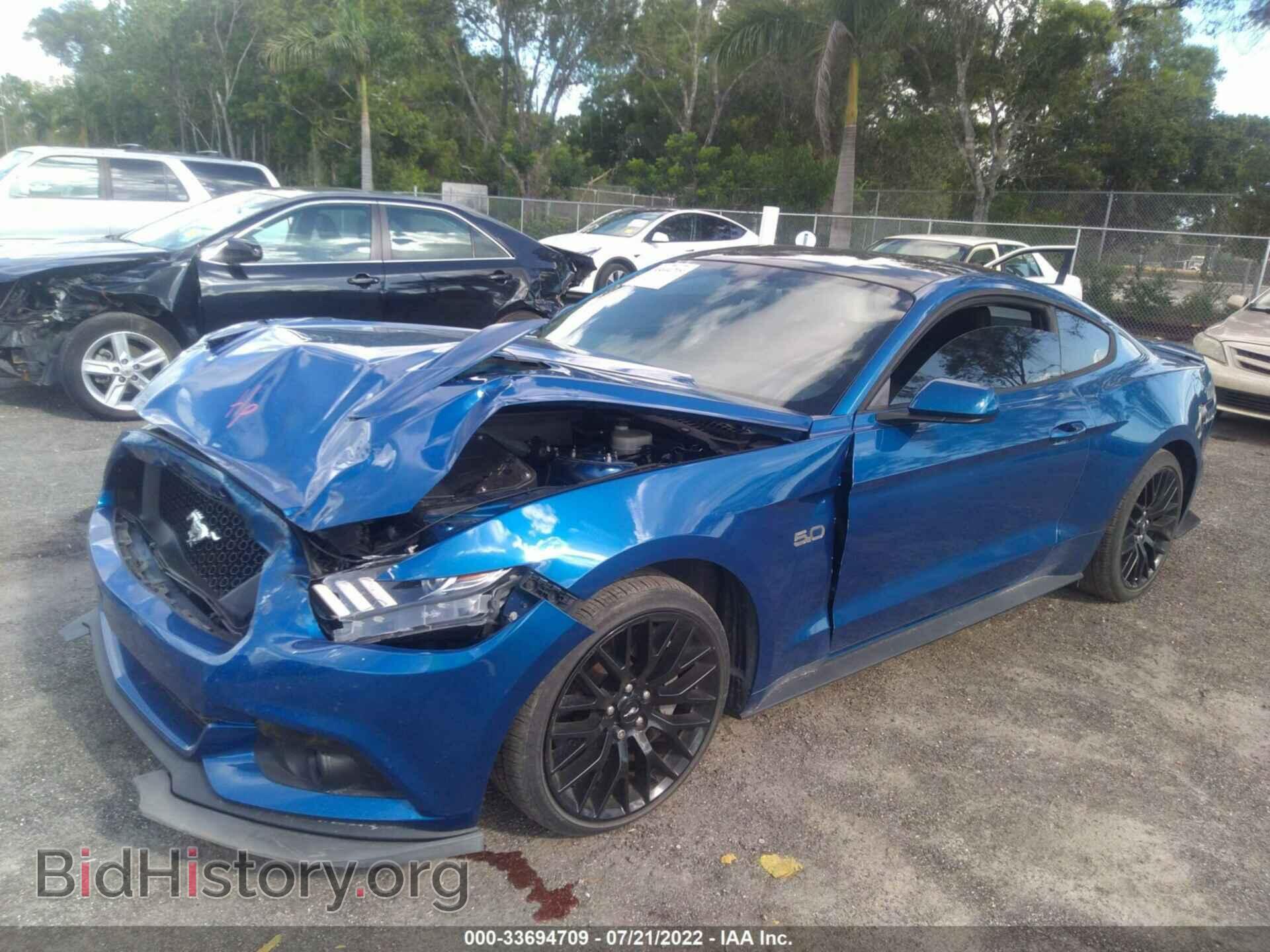 2017 FORD MUSTANG - VIN: 1FA6P8CF5H5343105 - Фото 2