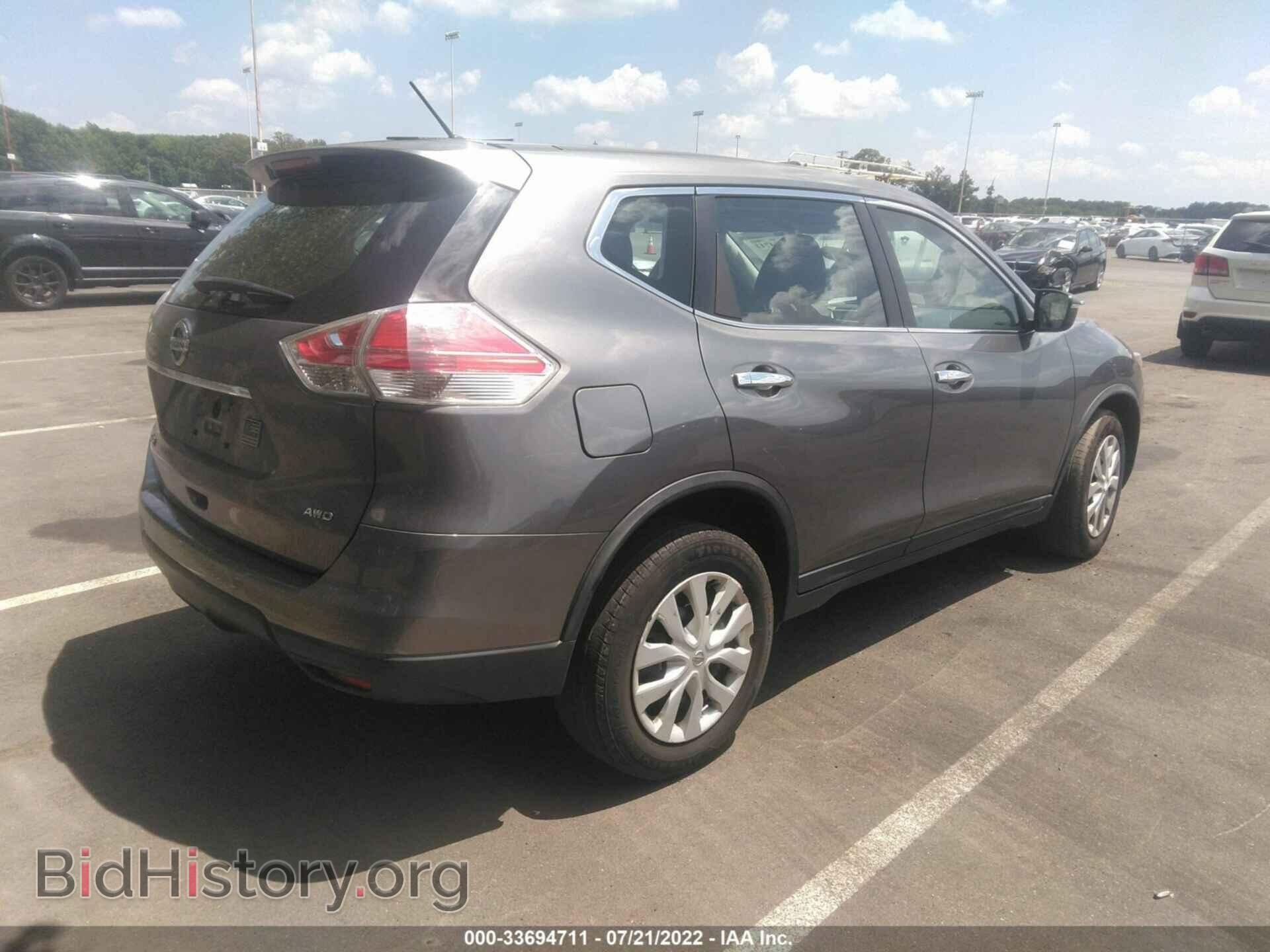 2015 NISSAN ROGUE - VIN: KNMAT2MV5FP521518 - Фото 4