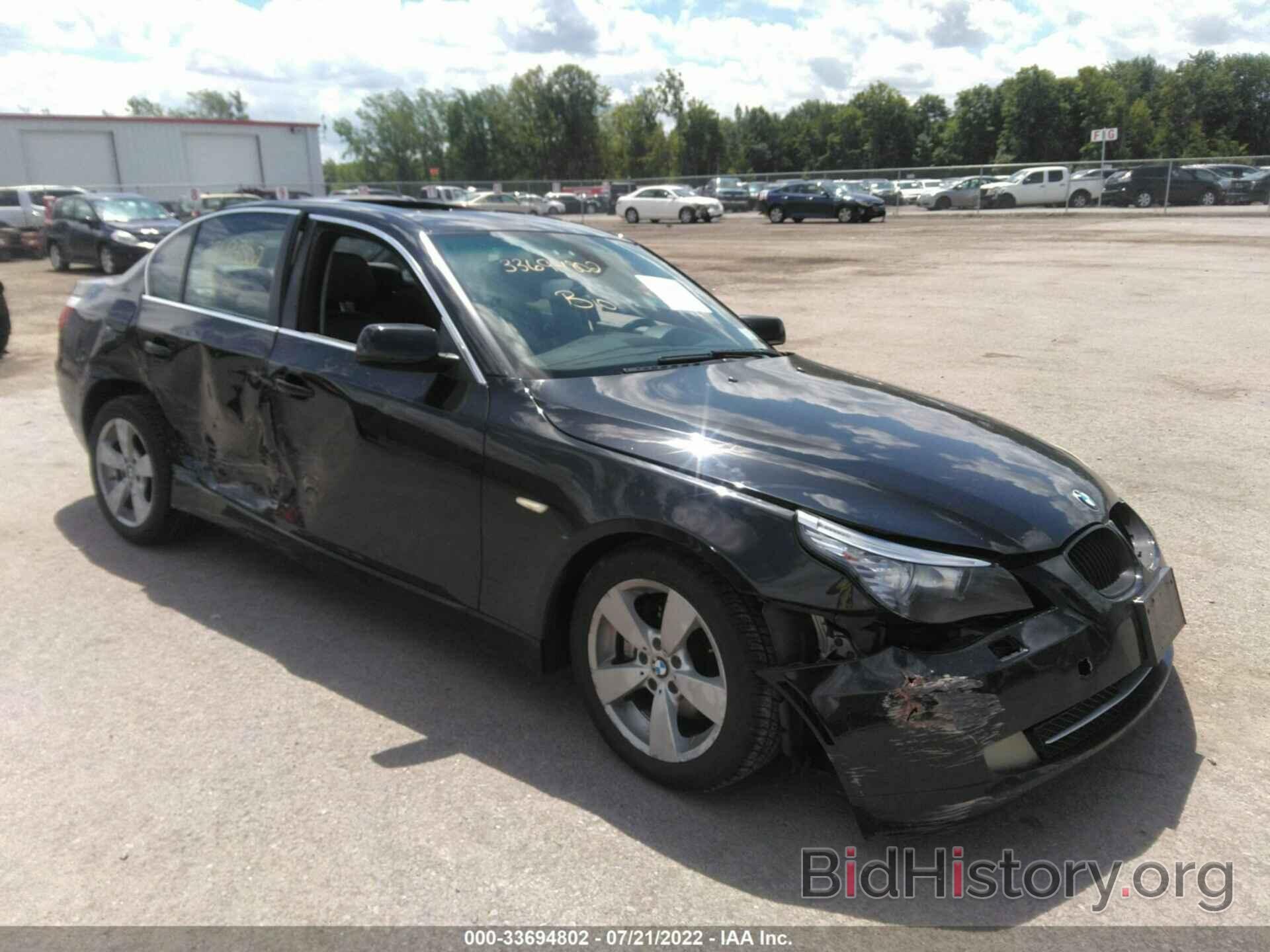 Photo WBANV13518CZ53182 - BMW 5 SERIES 2008