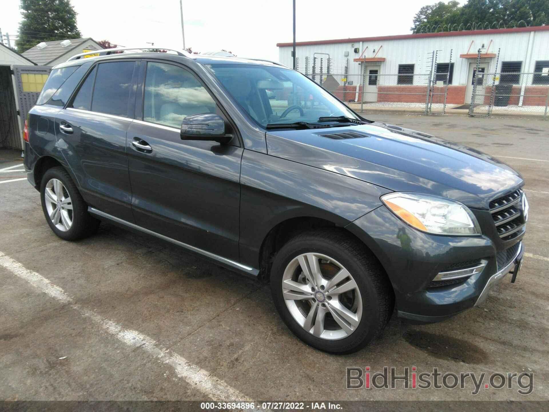 Photo 4JGDA5HB5EA339433 - MERCEDES-BENZ M-CLASS 2014