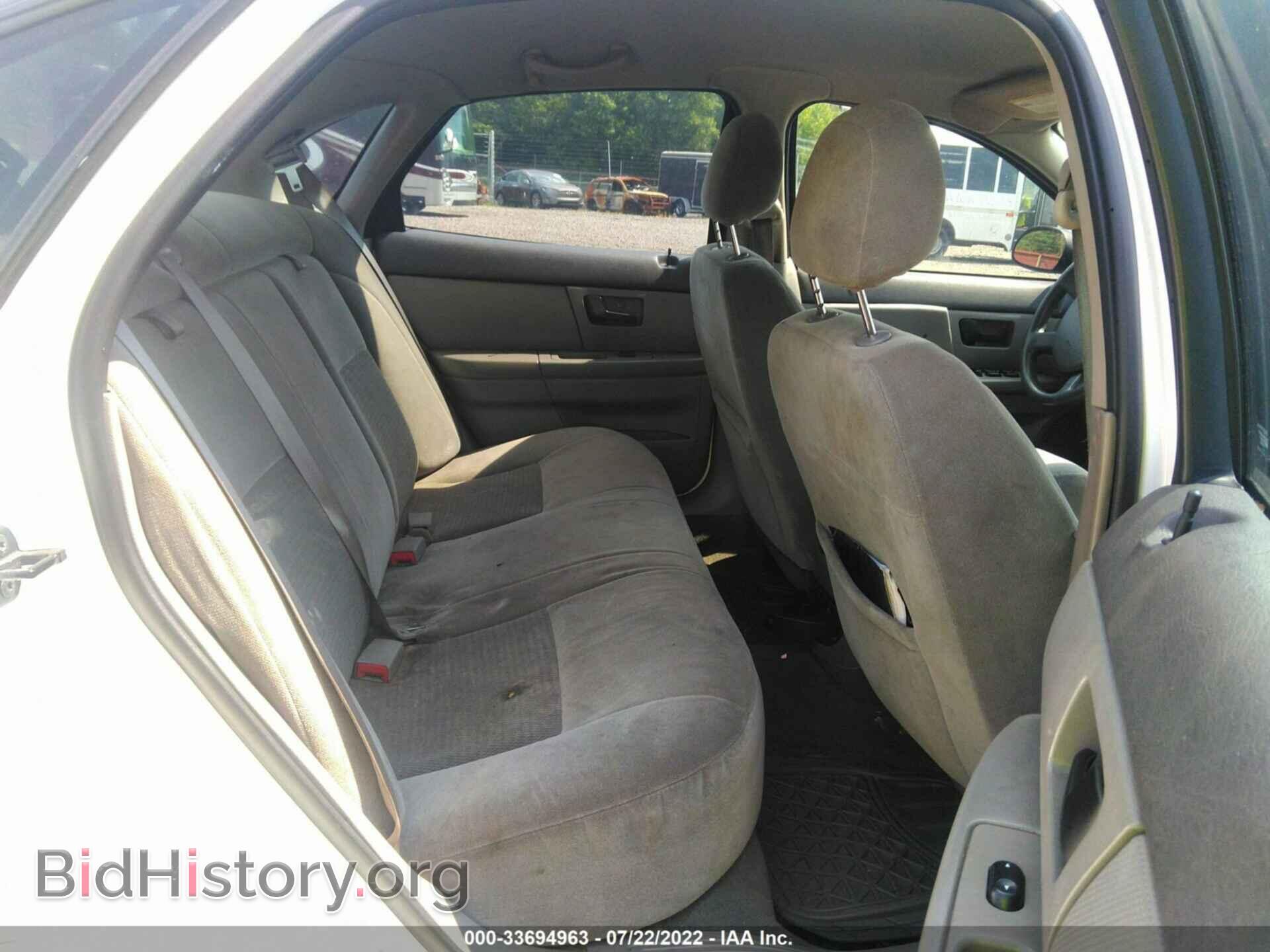 2007 FORD TAURUS - VIN: 1FAFP53U17A117209 - Фото 8