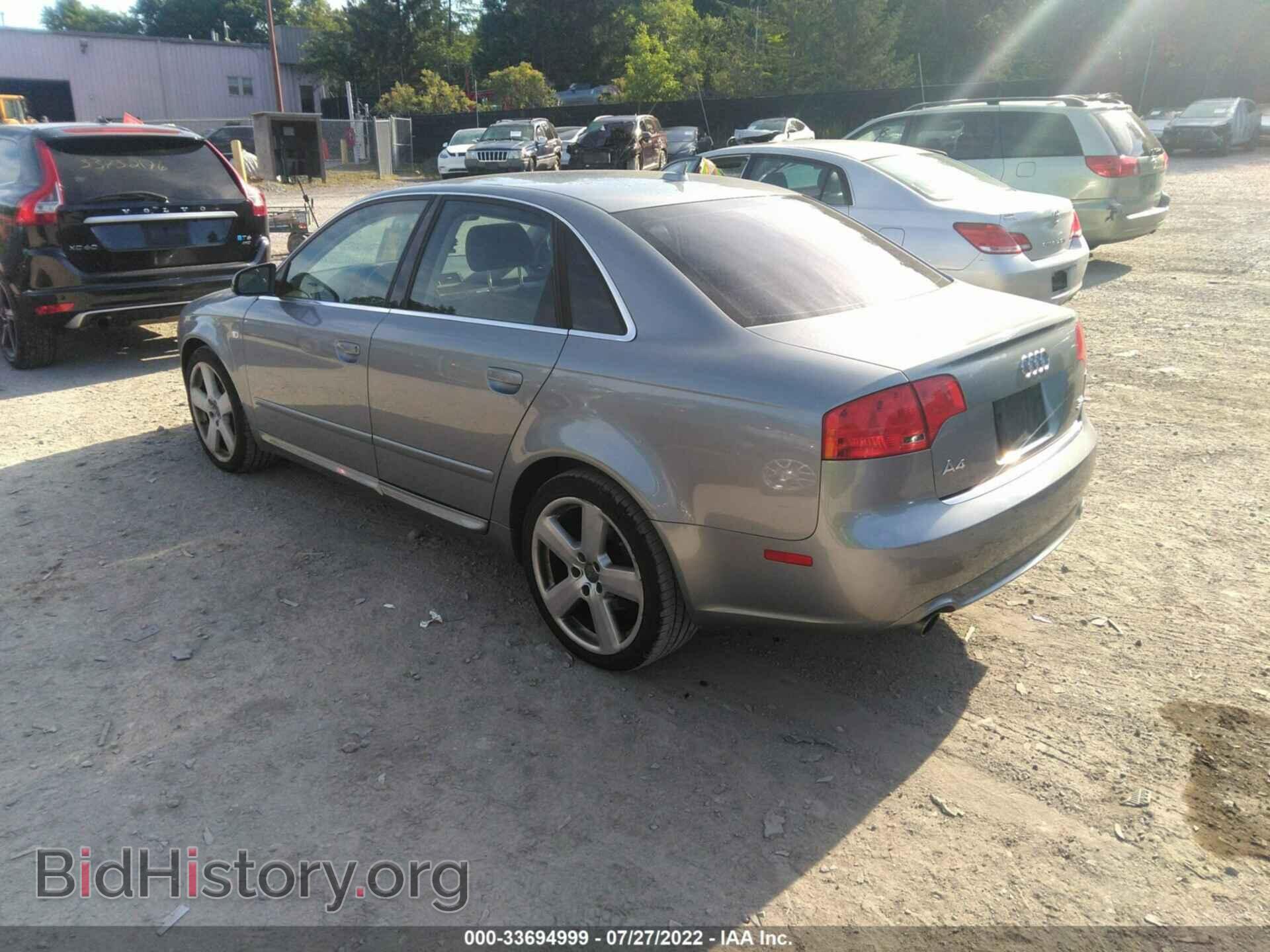 2008 AUDI A4 - VIN: WAUDH78EX8A157525 - Photo 3