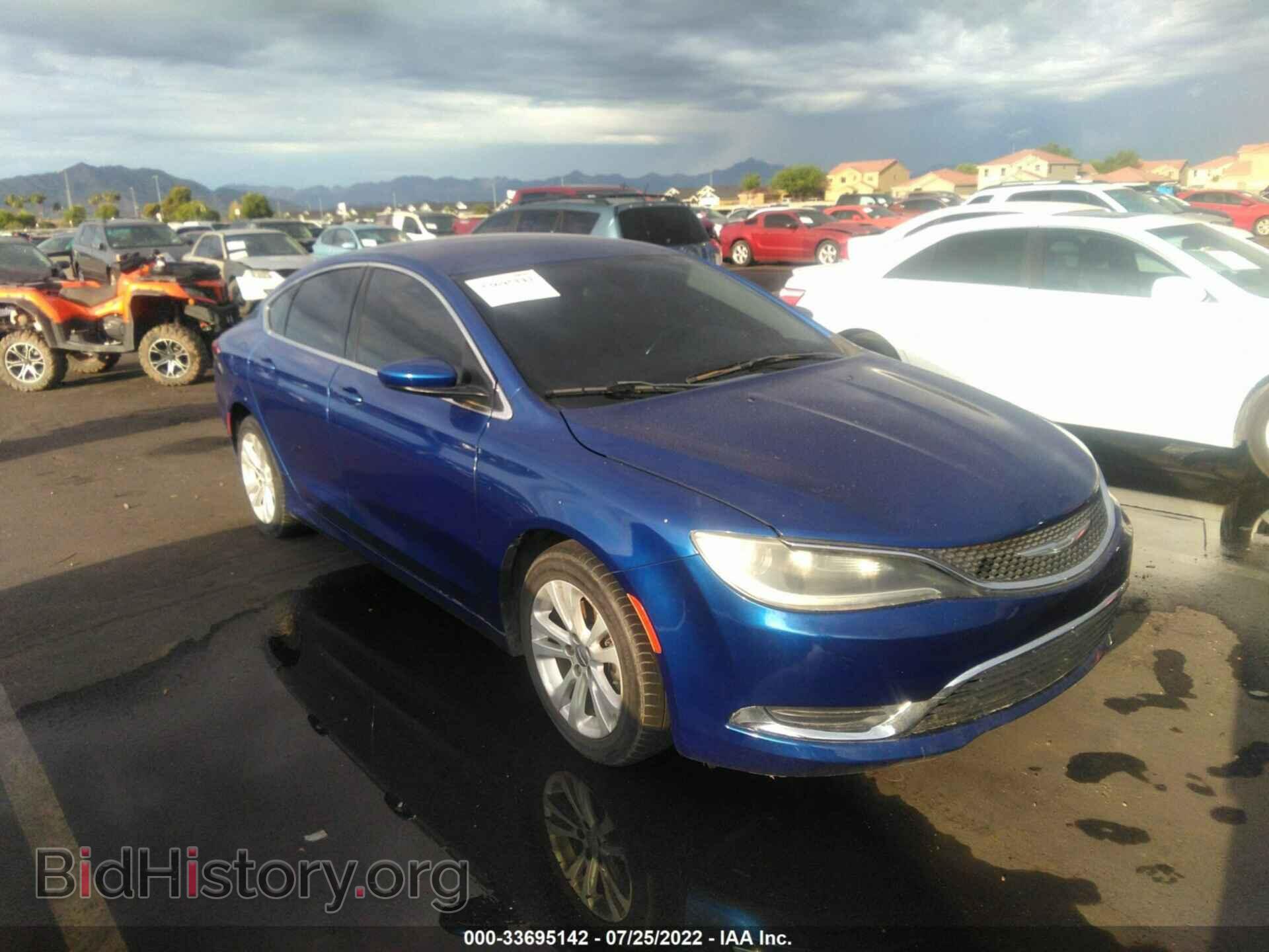 Фотография 1C3CCCAB8GN160182 - CHRYSLER 200 2016