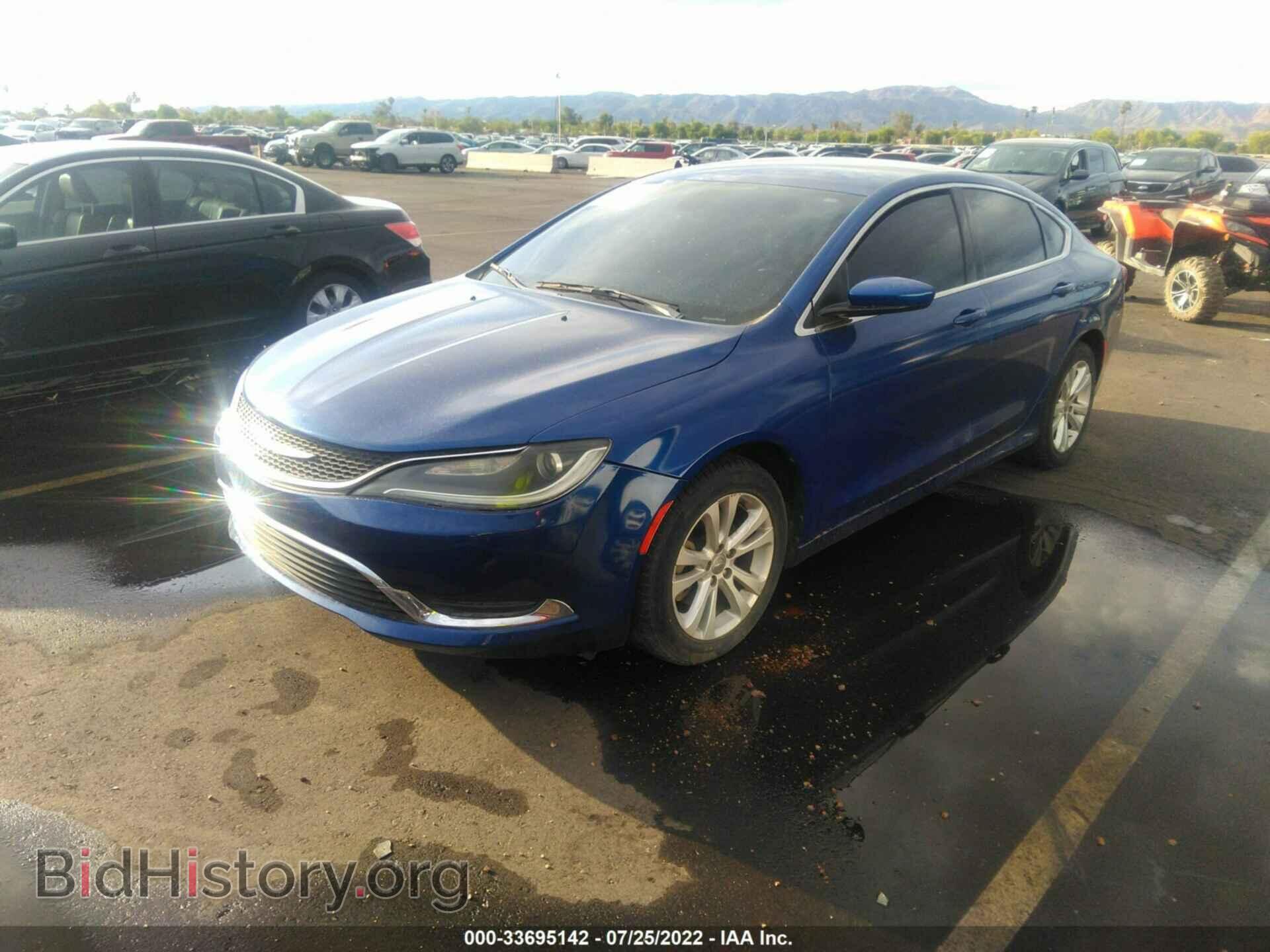 2016 CHRYSLER 200 - VIN: 1C3CCCAB8GN160182 - Фото 2