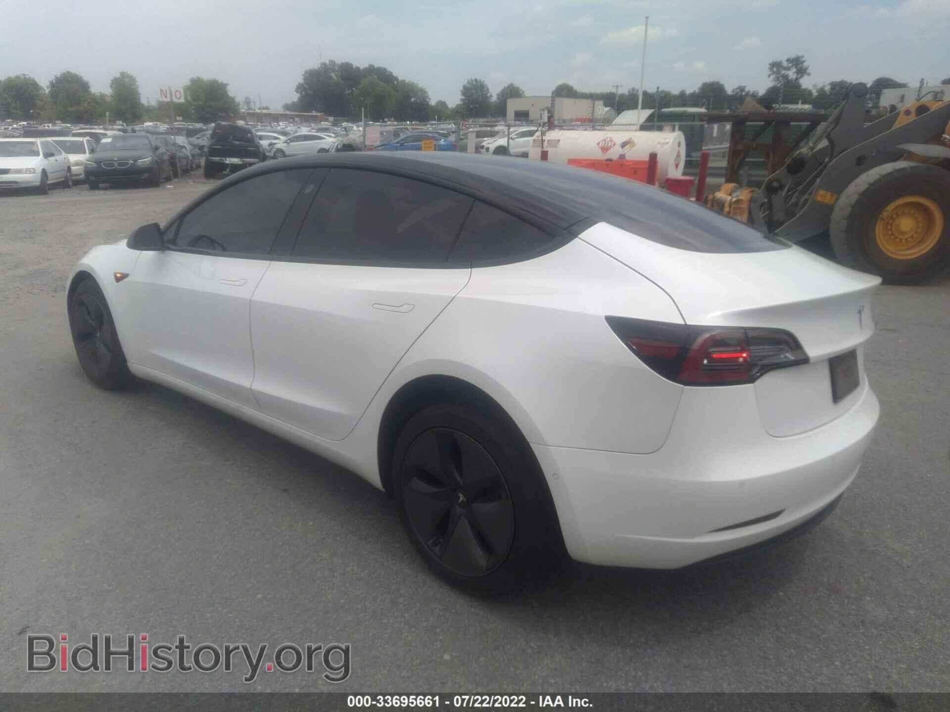 2020 TESLA MODEL 3 - VIN: 5YJ3E1EAXLF706940 - Фото 3
