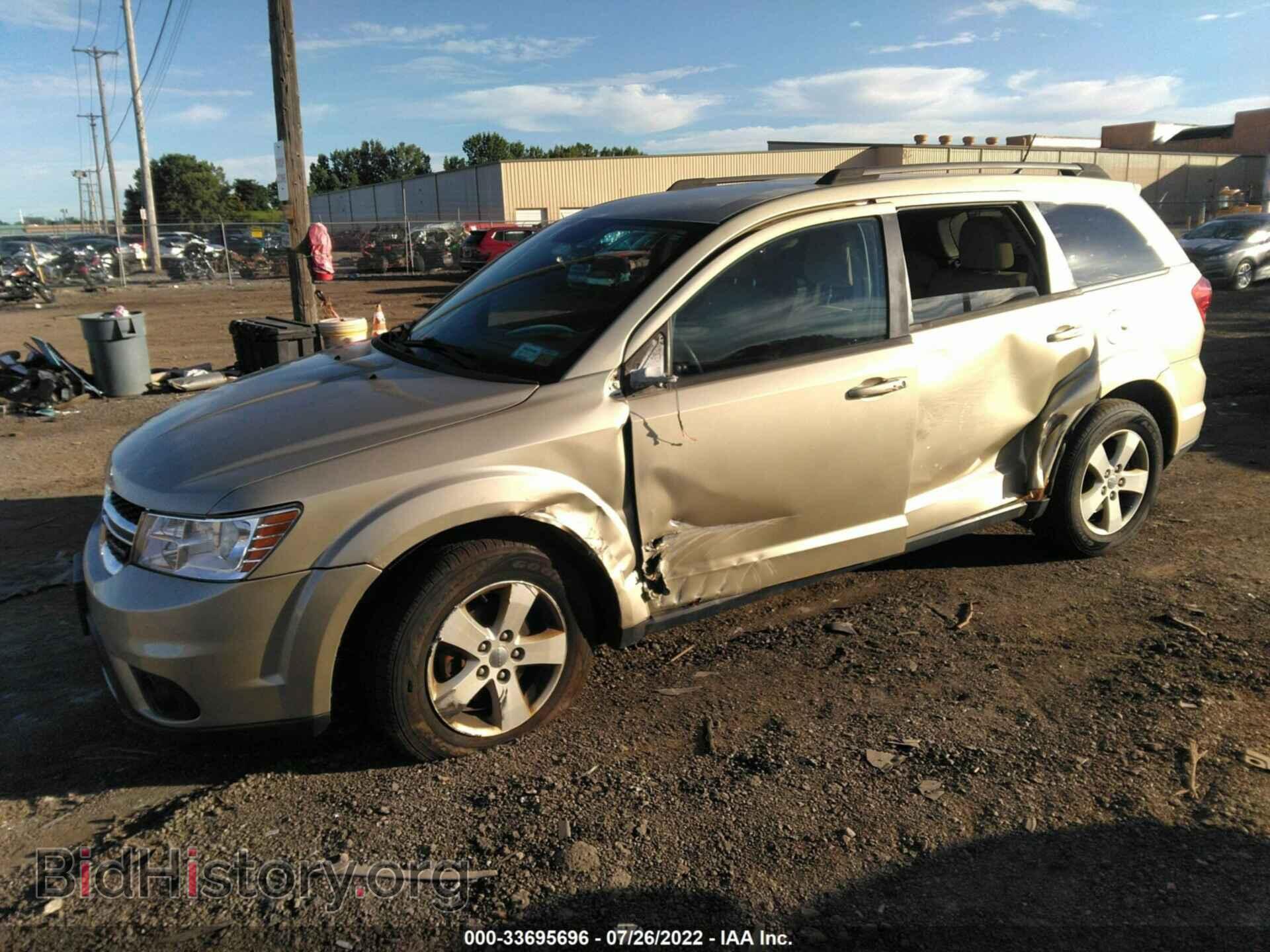 2011 DODGE JOURNEY - VIN: 3D4PH1FG0BT568078 - Фото 2