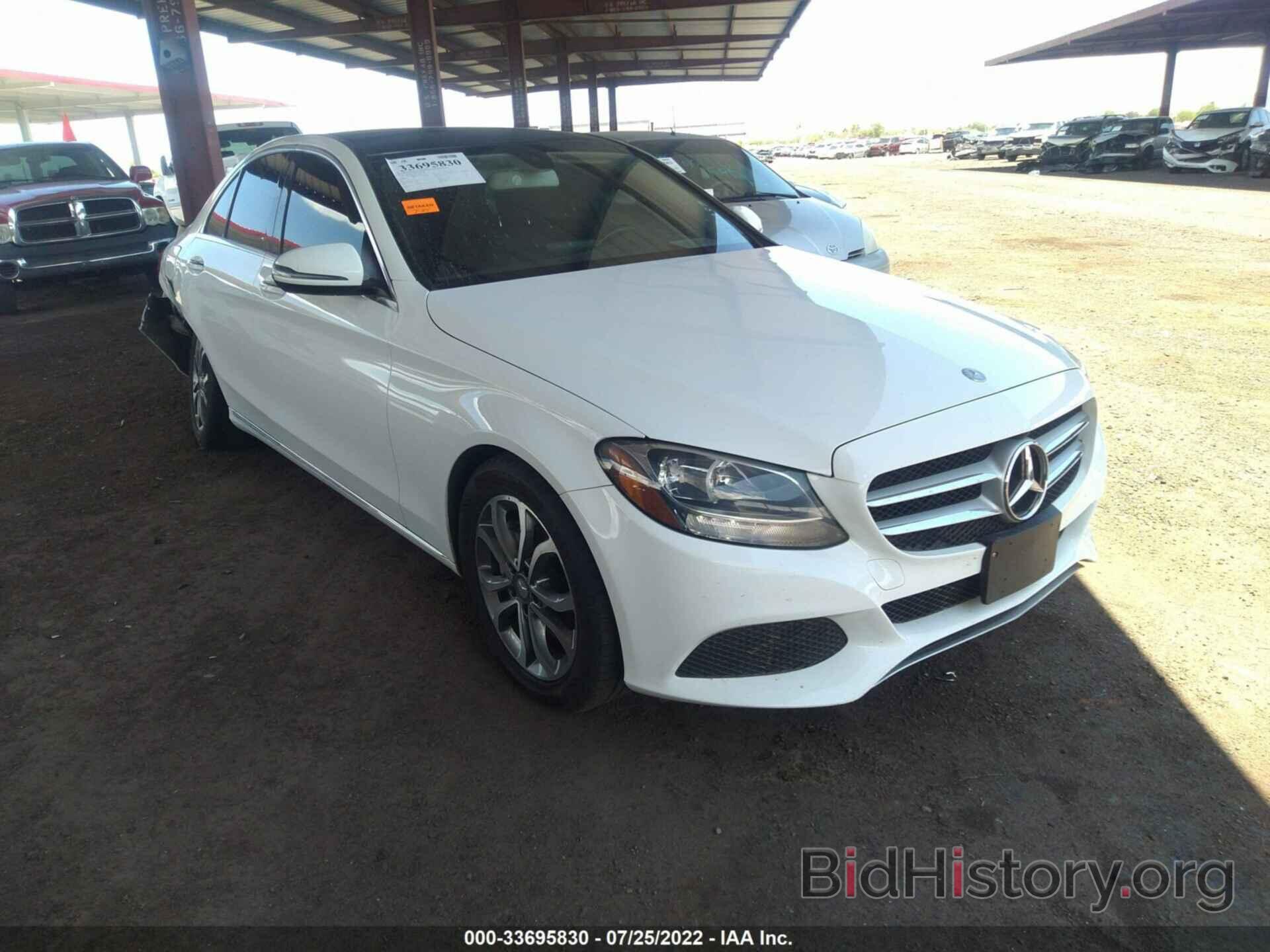 Photo 55SWF4JB9GU113892 - MERCEDES-BENZ C-CLASS 2016