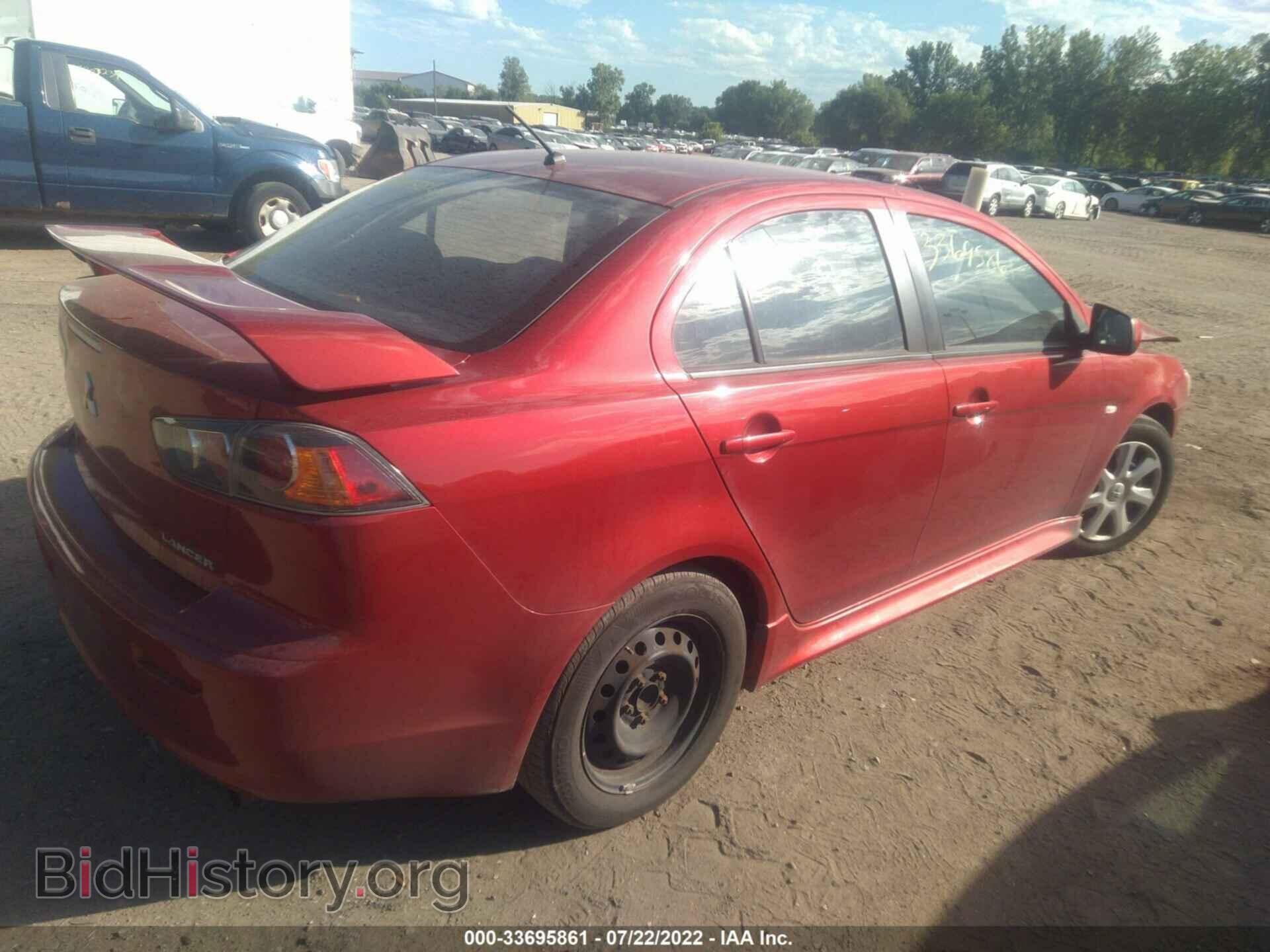 2014 MITSUBISHI LANCER - VIN: JA32U2FU9EU010303 - Фото 4