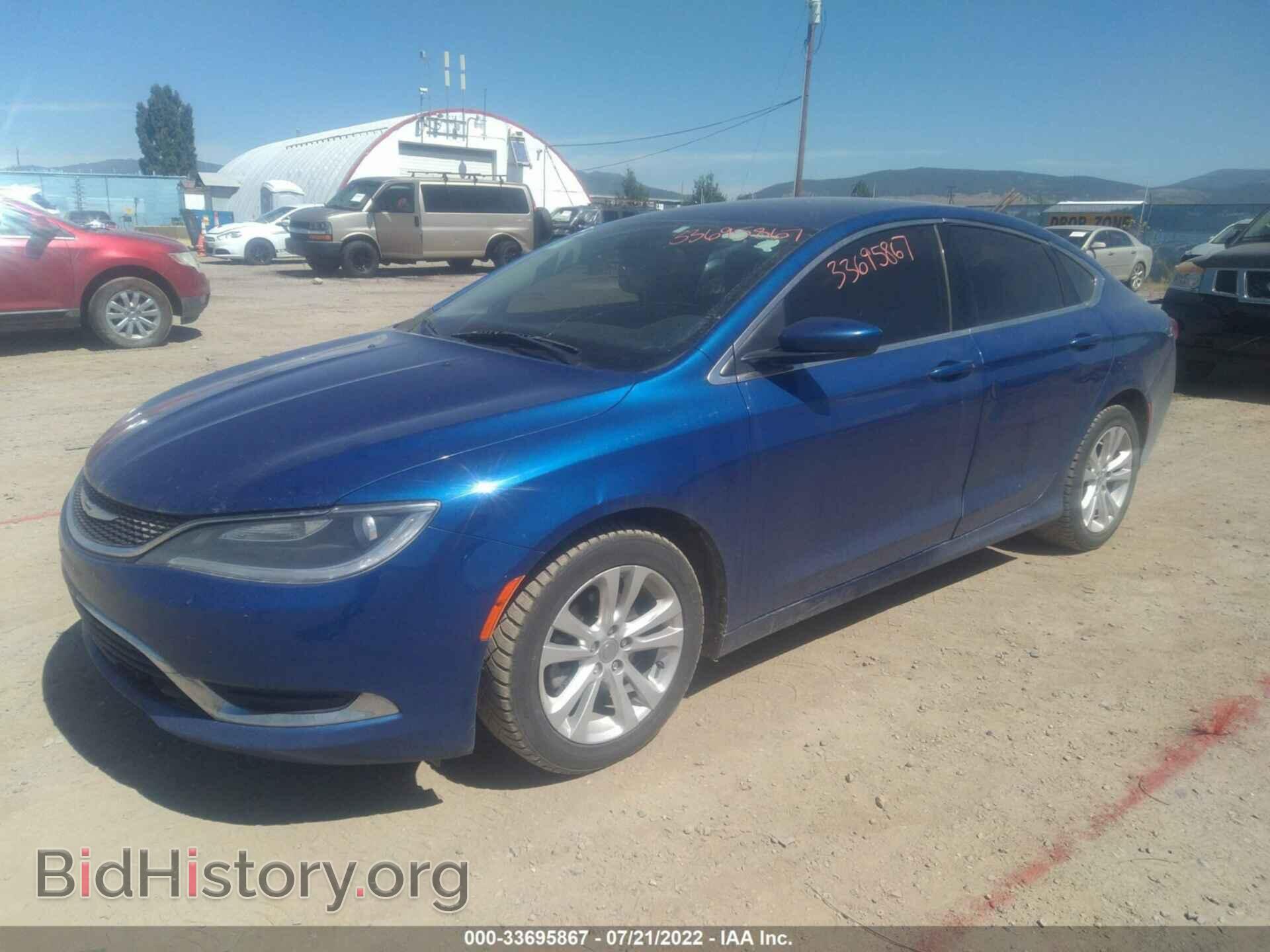 2015 CHRYSLER 200 - VIN: 1C3CCCAB6FN570008 - Фото 2