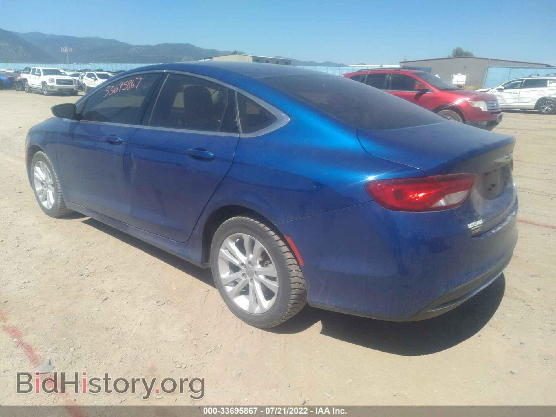 2015 CHRYSLER 200 - VIN: 1C3CCCAB6FN570008 - Фото 3