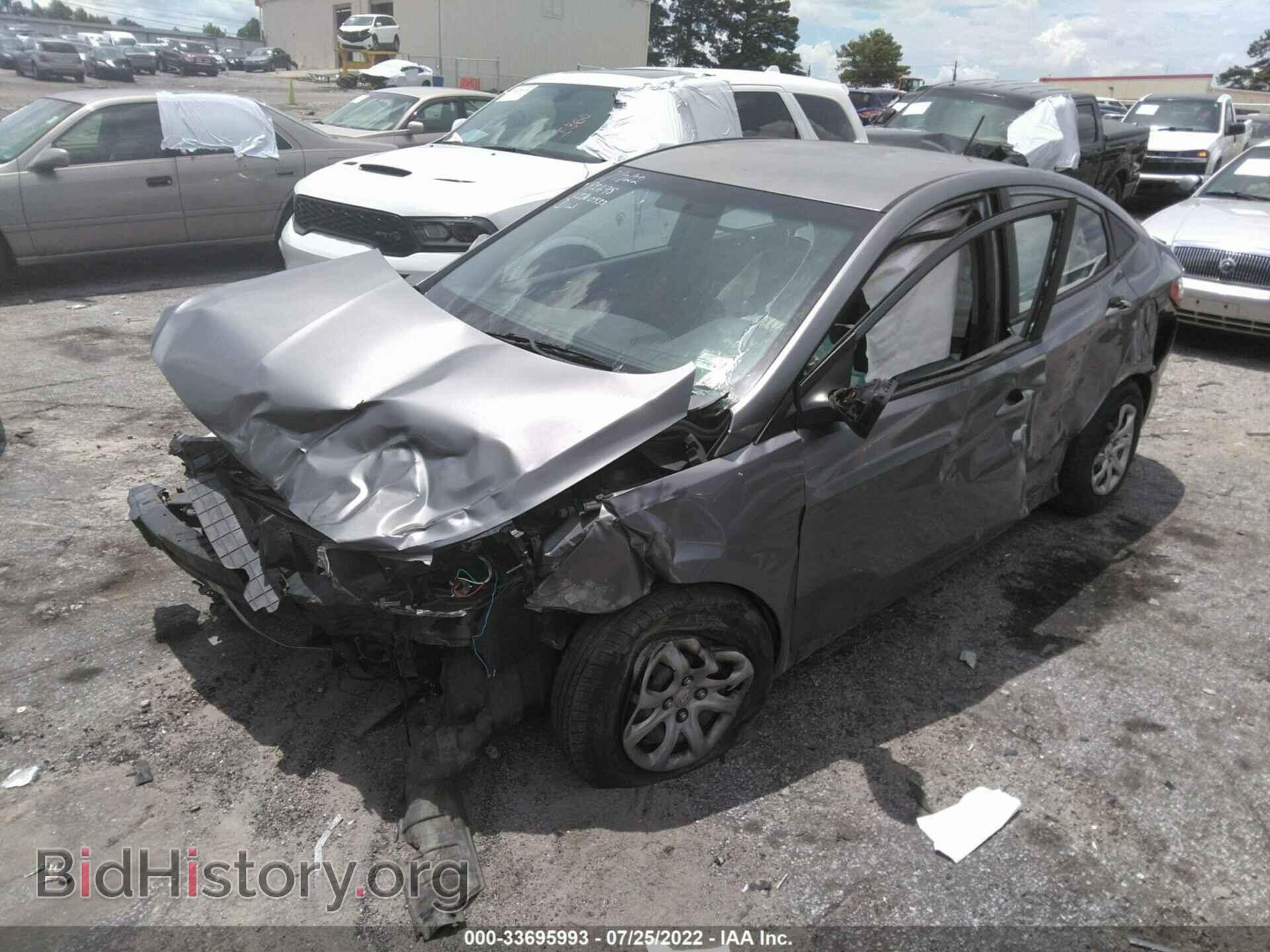 2014 HYUNDAI ACCENT - VIN: KMHCT4AEXEU670933 - Фото 2