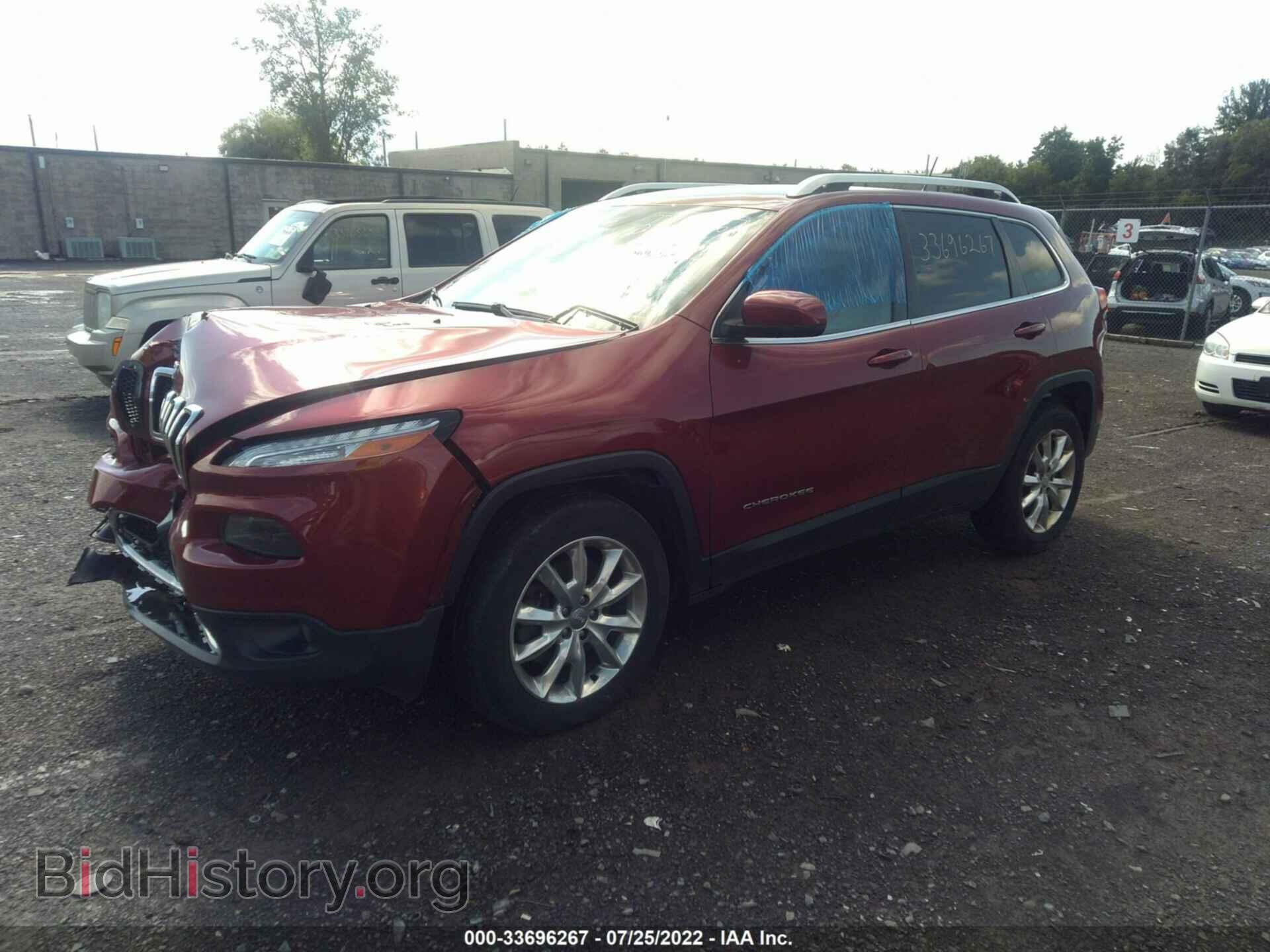 2015 JEEP CHEROKEE - VIN: 1C4PJMDB0FW546446 - Фото 2