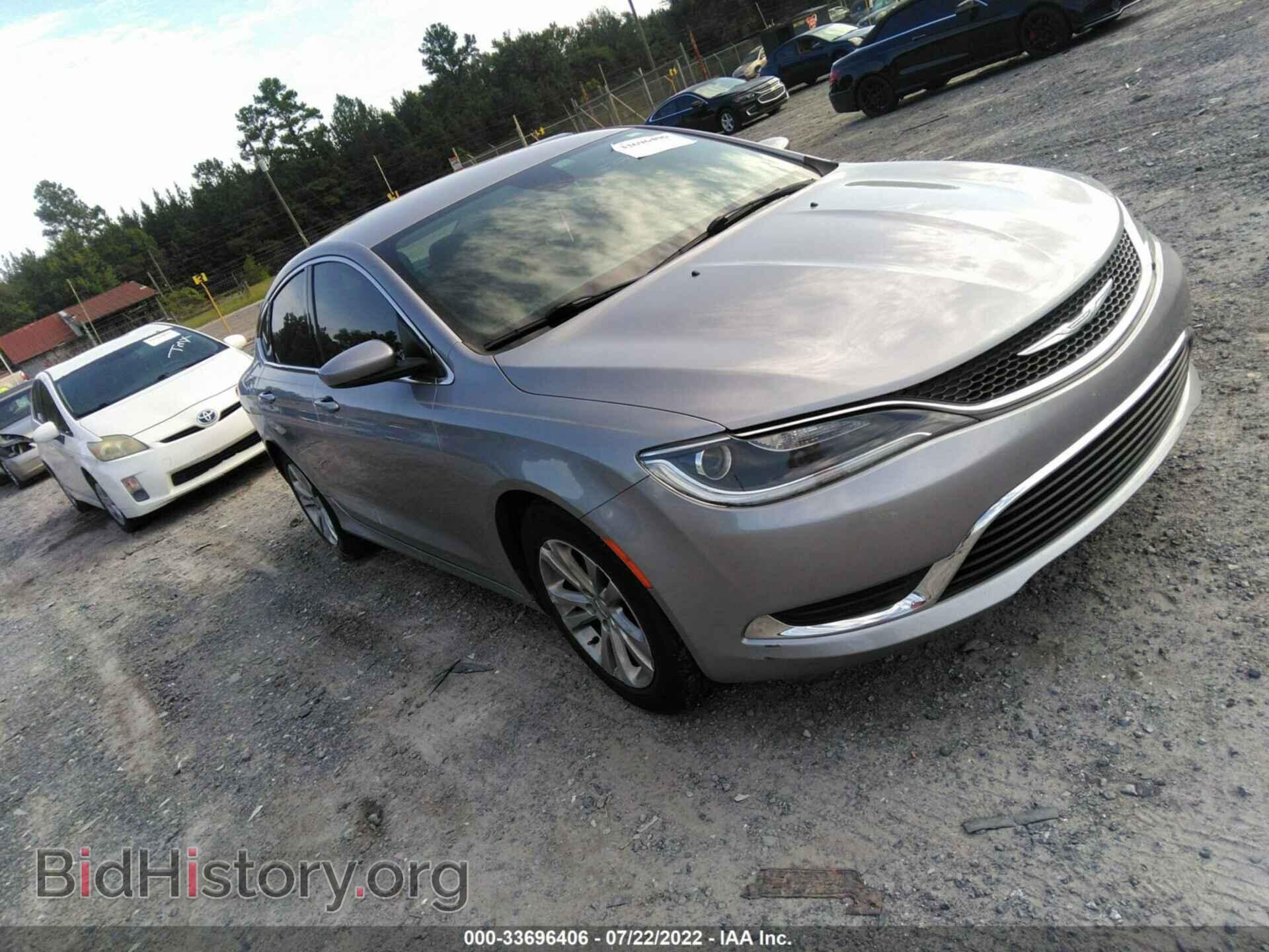 Фотография 1C3CCCAB7GN145060 - CHRYSLER 200 2016