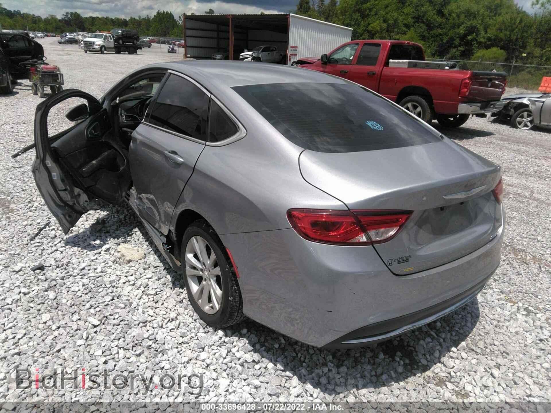 2015 CHRYSLER 200 - VIN: 1C3CCCAB6FN616095 - Фото 3