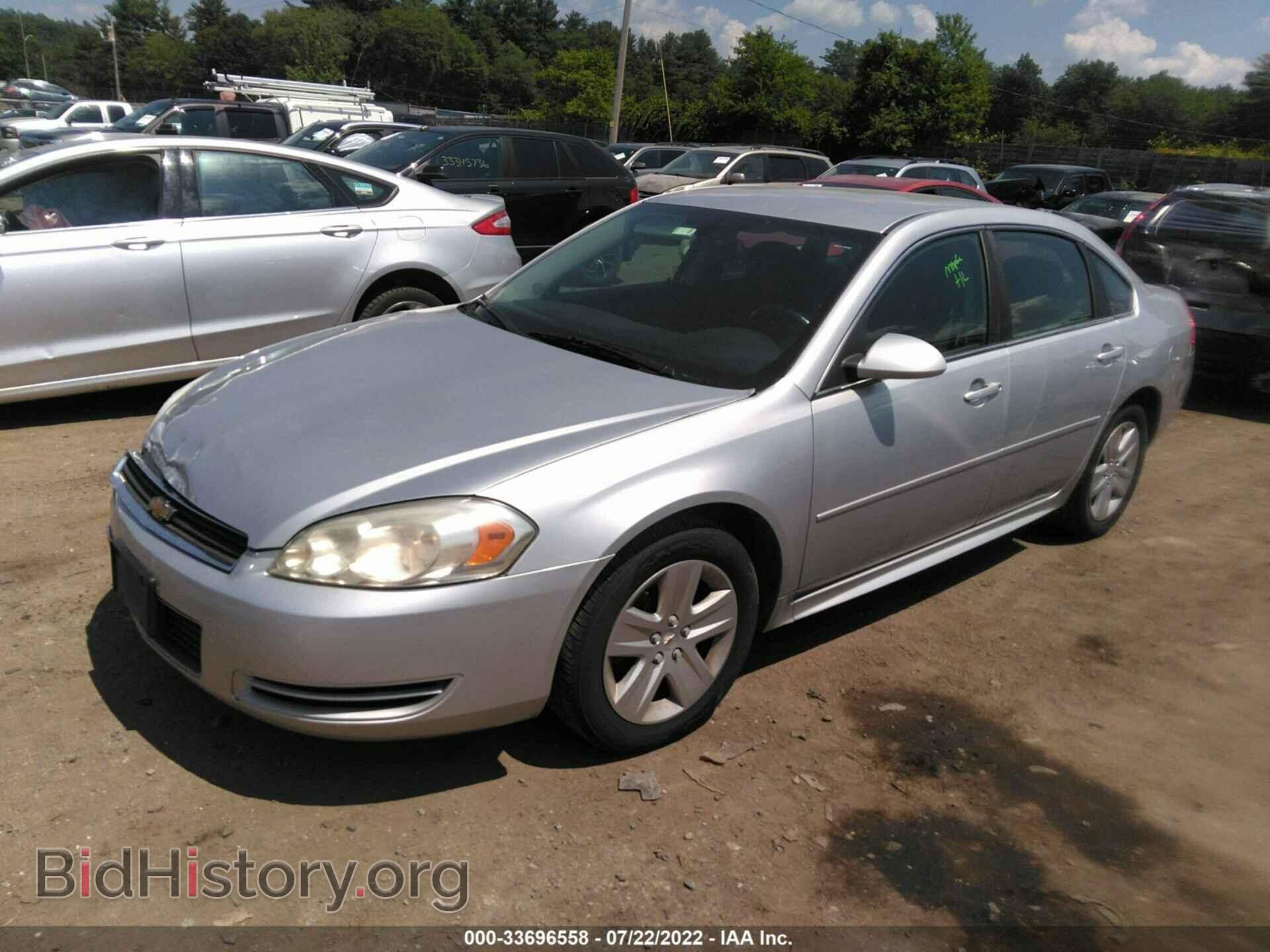2011 CHEVROLET IMPALA - VIN: 2G1WA5EK2B1141246 - Фото 2