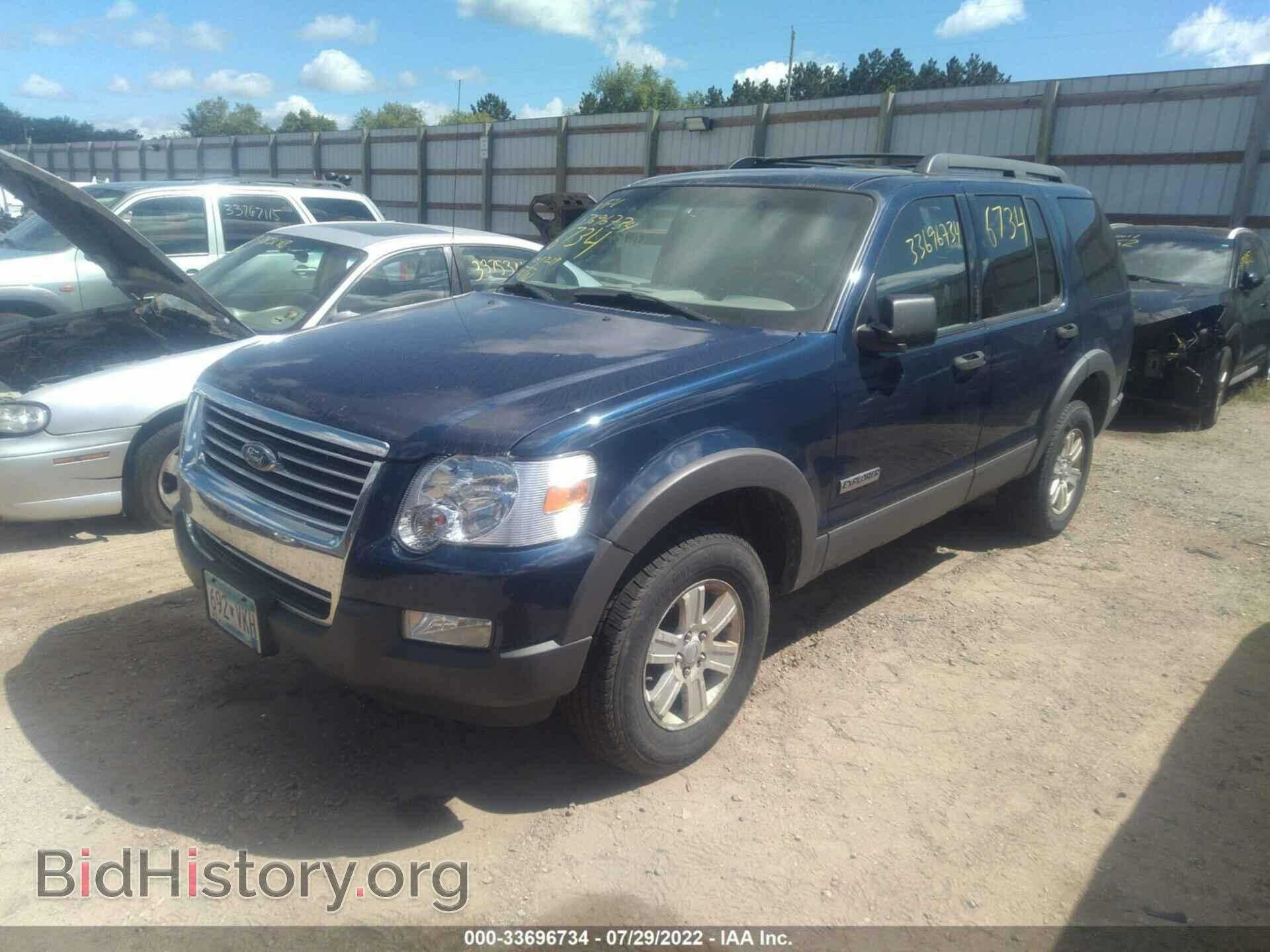 2006 FORD EXPLORER - VIN: 1FMEU73E36UA34859 - Фото 2