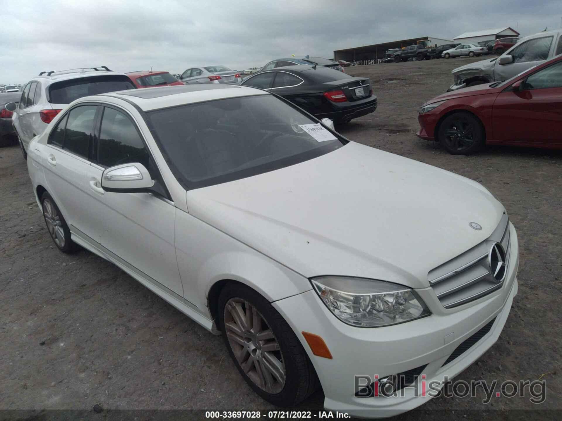 Photo WDDGF54X58R035356 - MERCEDES-BENZ C-CLASS 2008