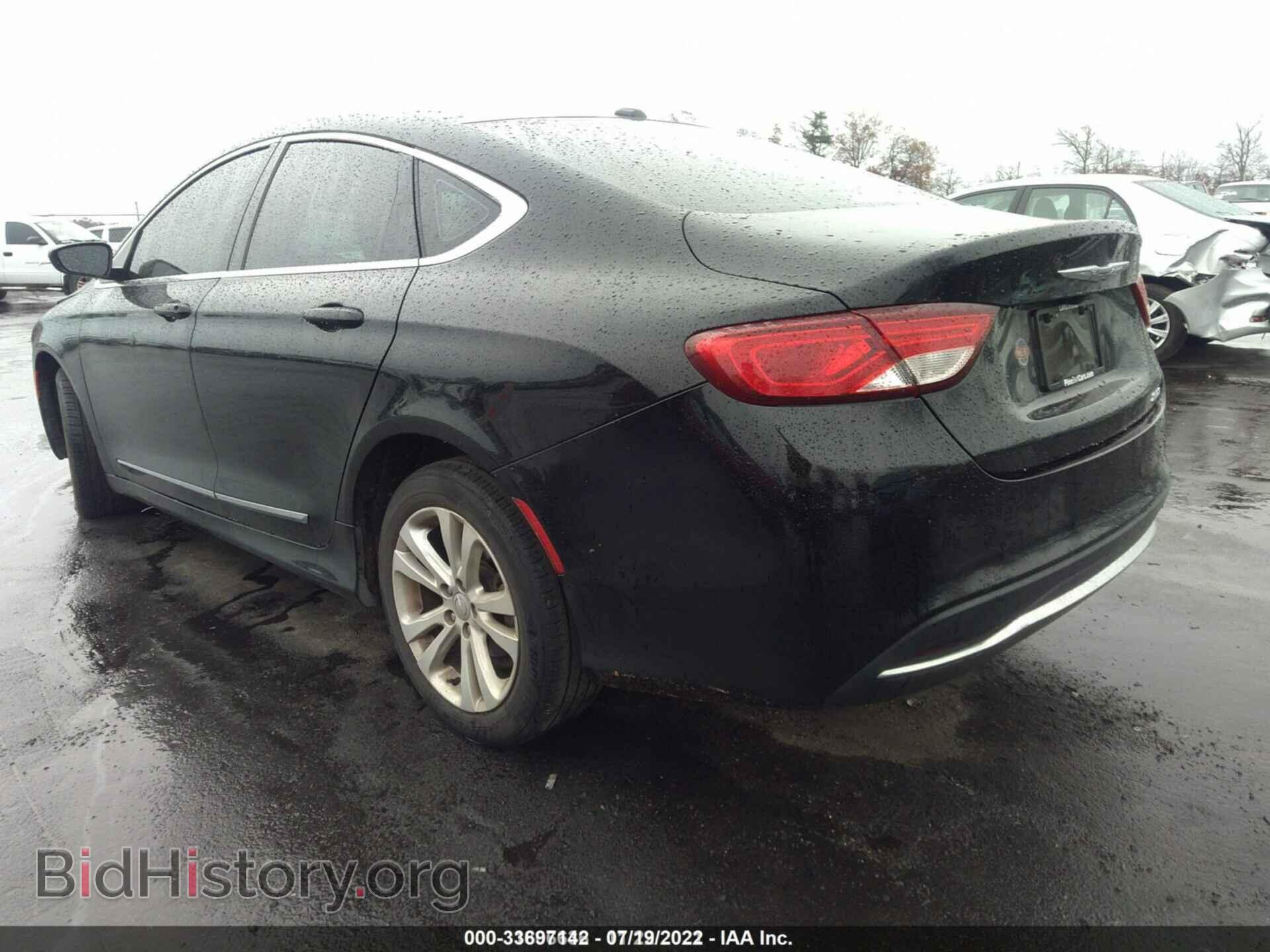 2015 CHRYSLER 200 - VIN: 1C3CCCAB9FN569239 - Фото 3