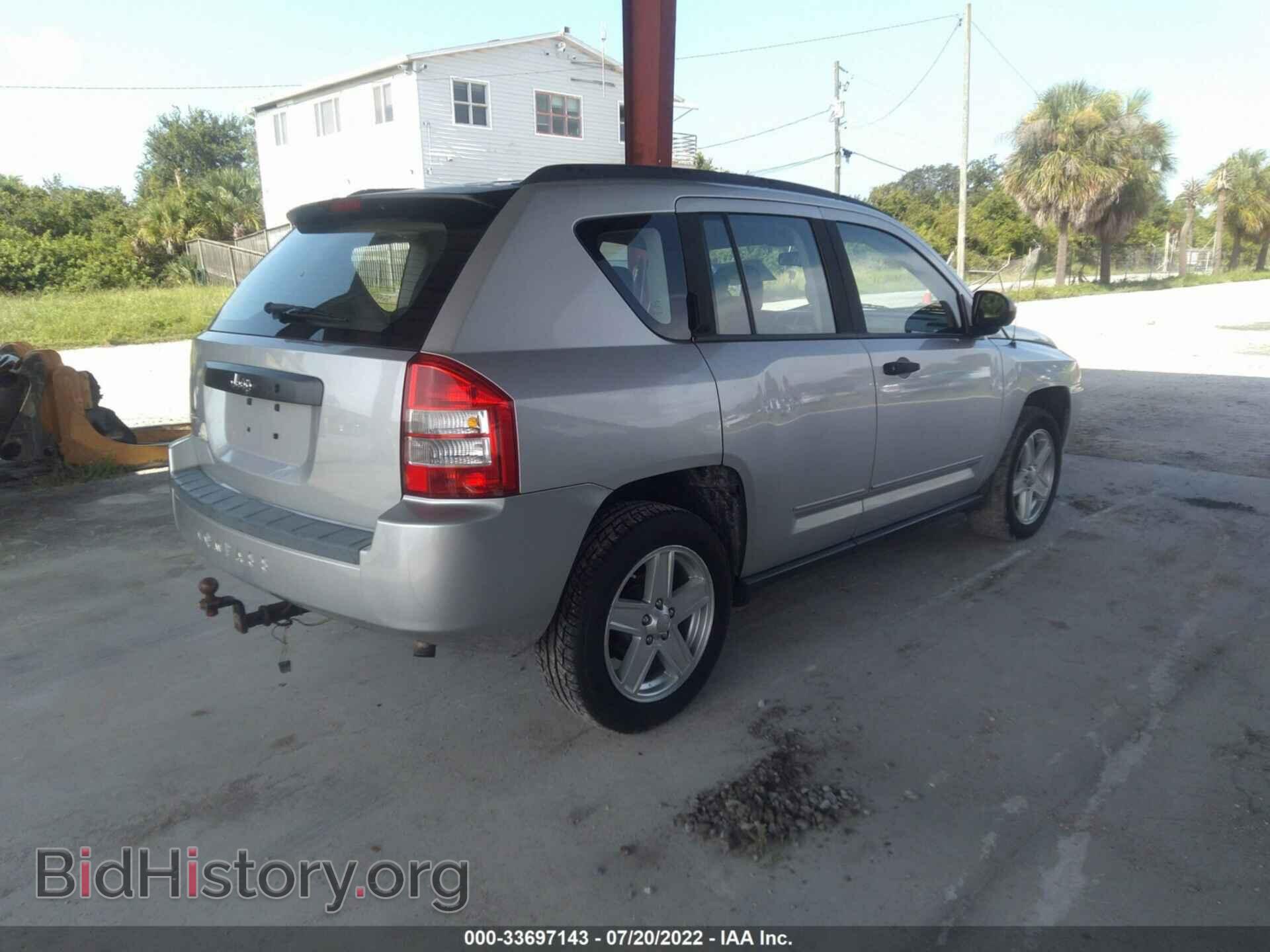 2008 JEEP COMPASS - VIN: 1J8FF47W98D800500 - Фото 4