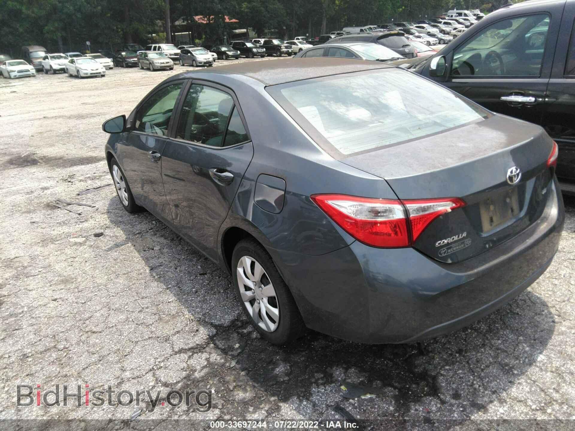 2014 TOYOTA COROLLA - VIN: 2T1BURHE4EC038801 - Фото 3