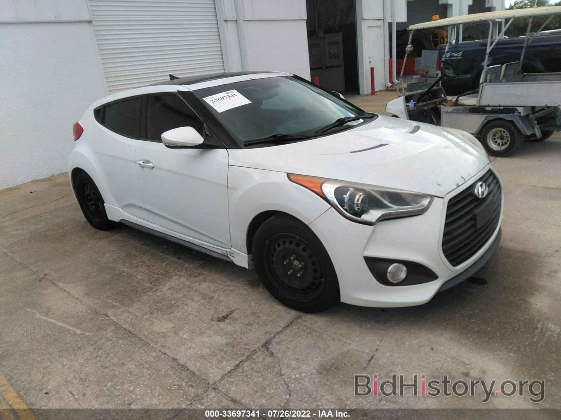 Photo KMHTC6AE3DU103439 - HYUNDAI VELOSTER 2013