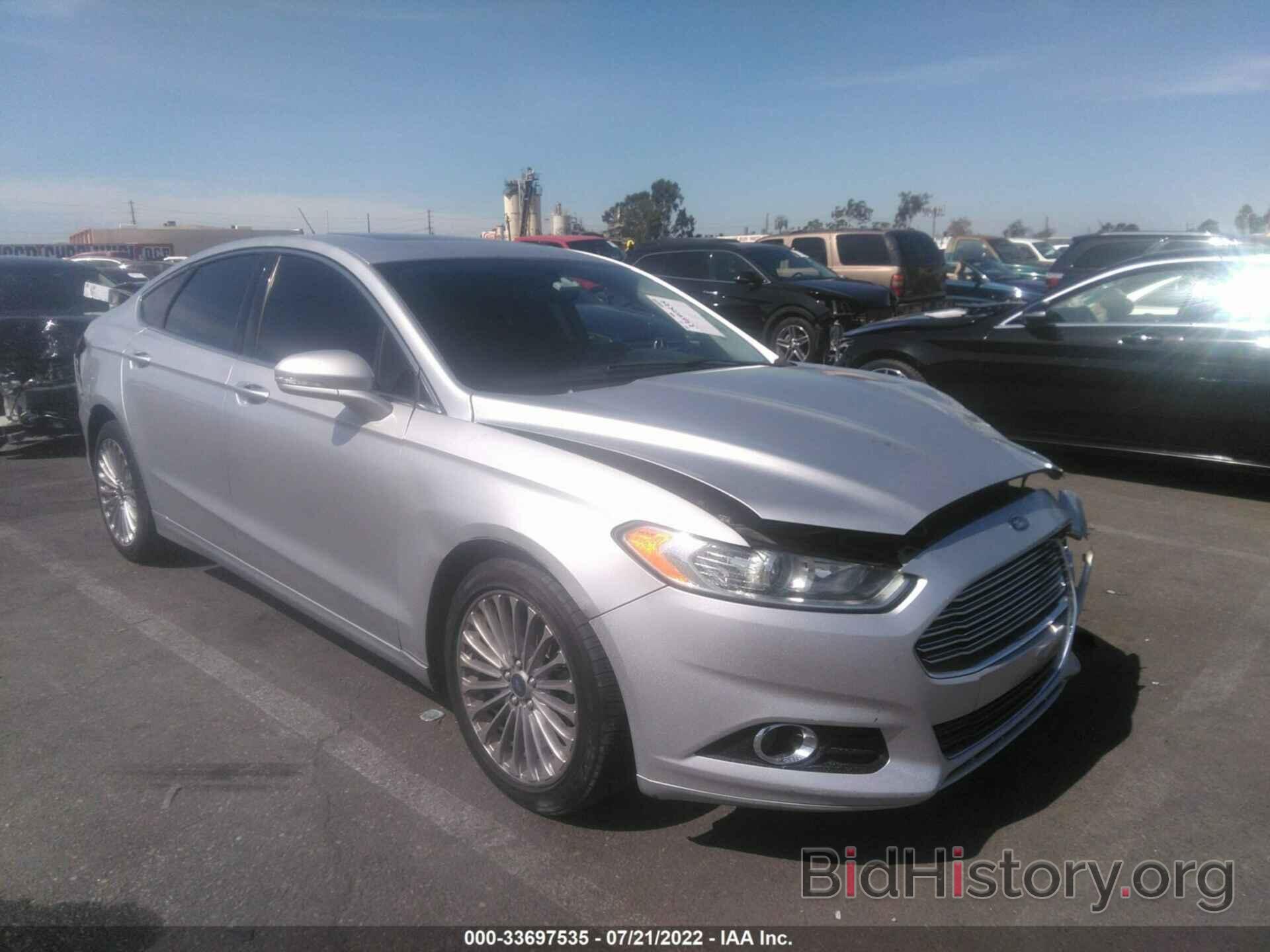 Photo 3FA6P0K93DR279778 - FORD FUSION 2013