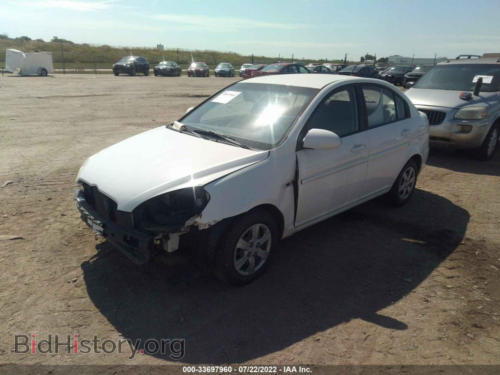 2008 HYUNDAI ACCENT - VIN: KMHCN46C68U230424 - Фото 2