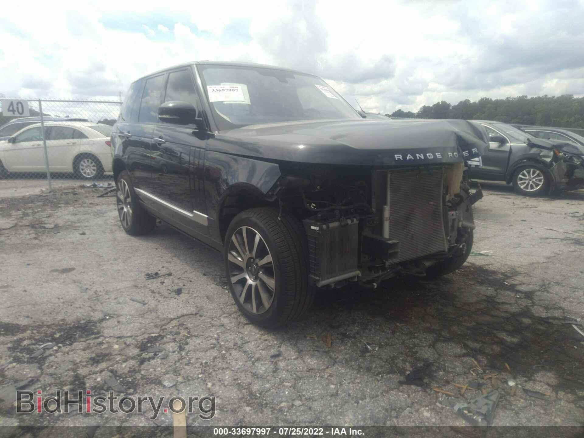 Фотография SALGV2EF7GA255248 - LAND ROVER RANGE ROVER 2016