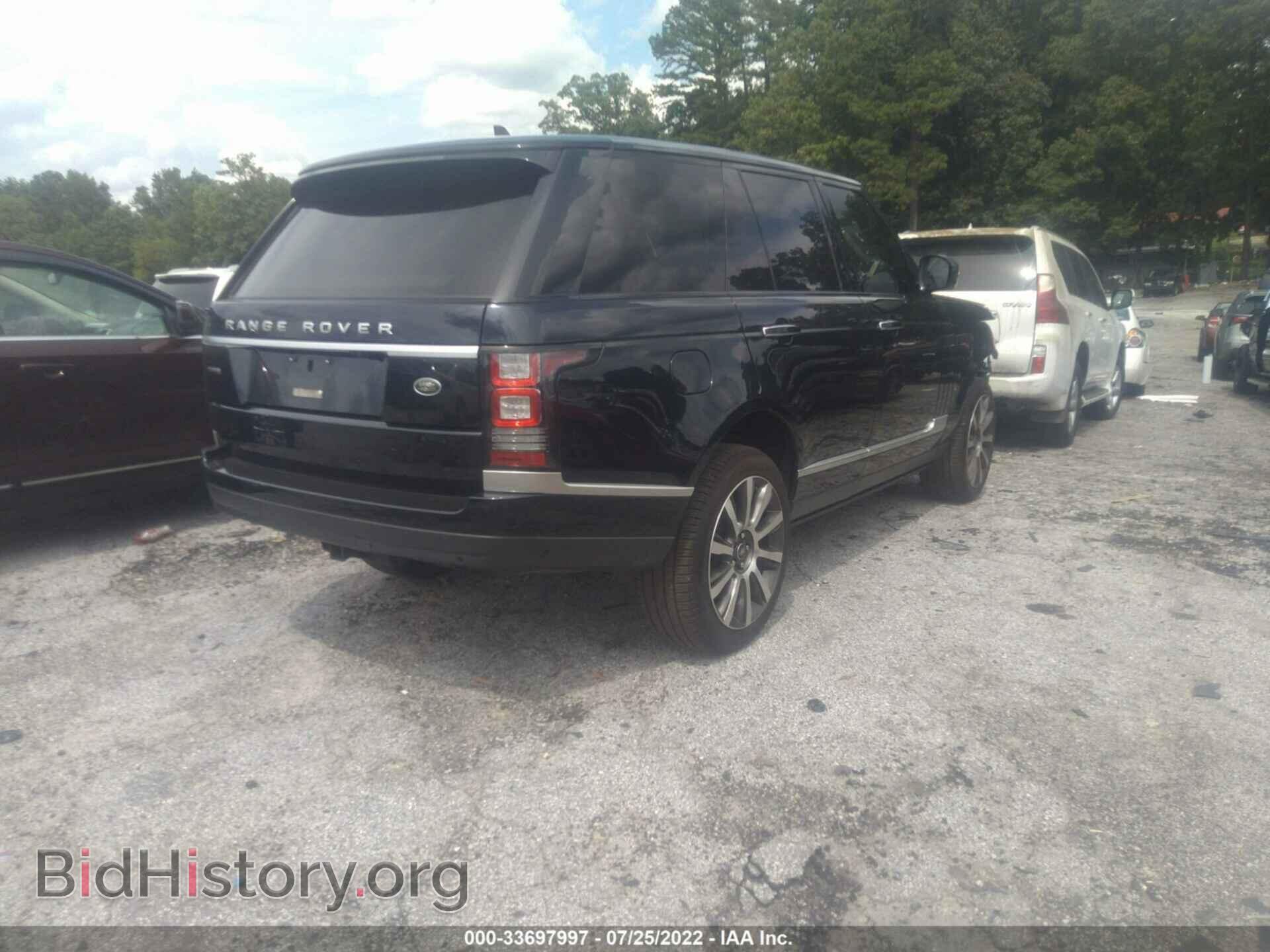 2016 LAND ROVER RANGE ROVER - VIN: SALGV2EF7GA255248 - Фото 4