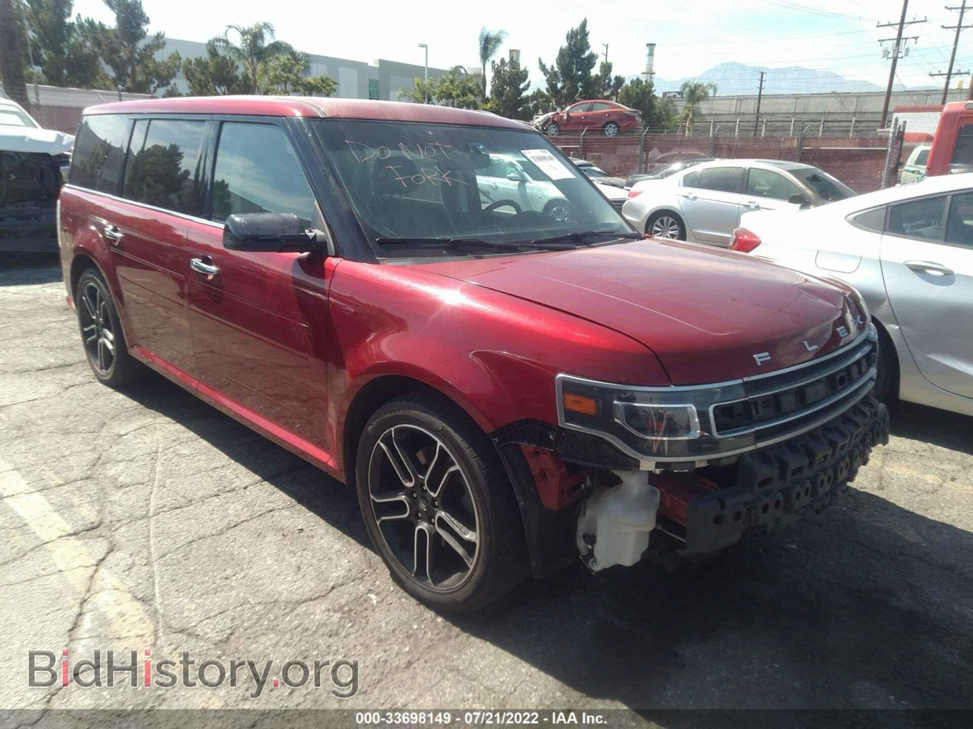 Photo 2FMGK5D83EBD31887 - FORD FLEX 2014