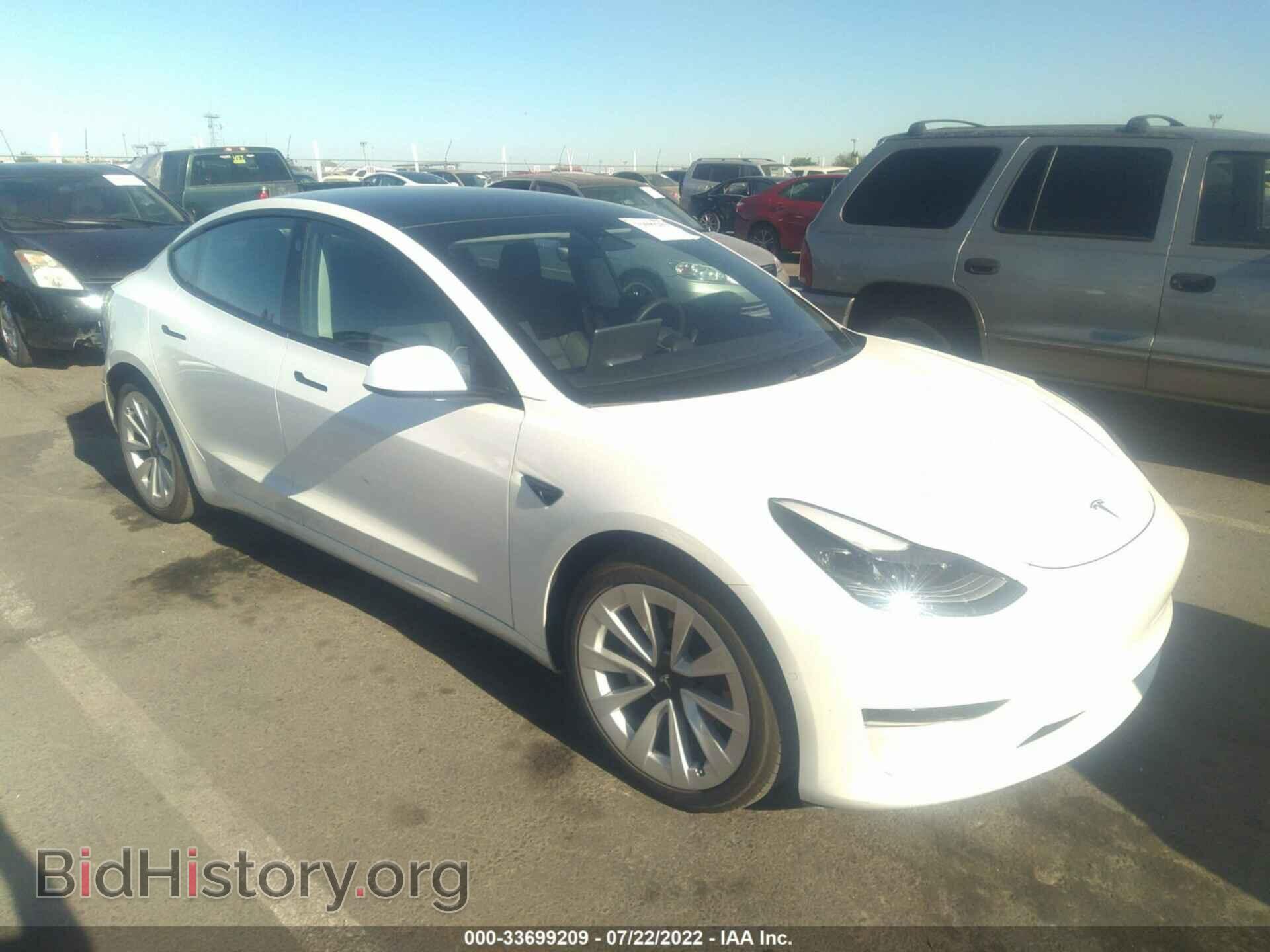 Photo 5YJ3E1EA1MF941583 - TESLA MODEL 3 2021