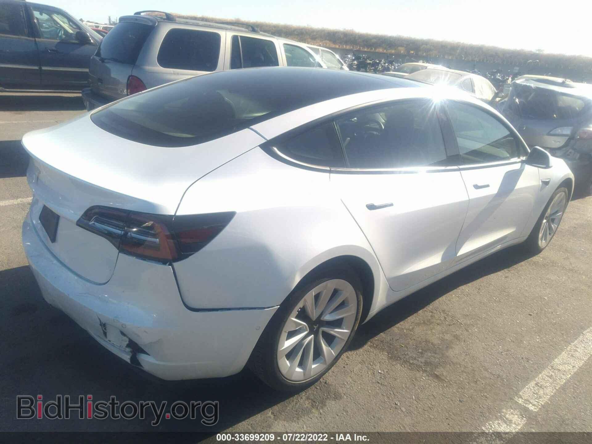 2021 TESLA MODEL 3 - VIN: 5YJ3E1EA1MF941583 - Фото 4