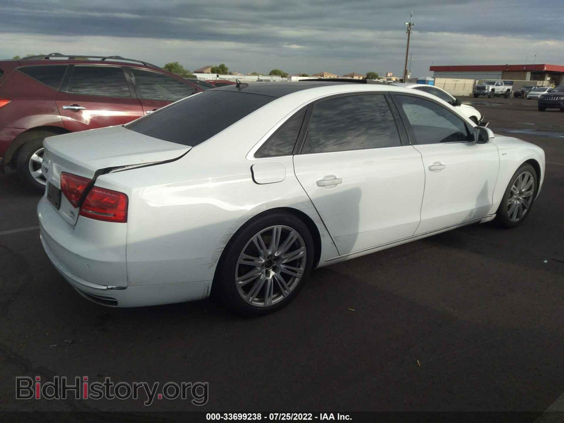 2013 AUDI A8 L - VIN: WAUR4AFD6DN004135 - Фото 4