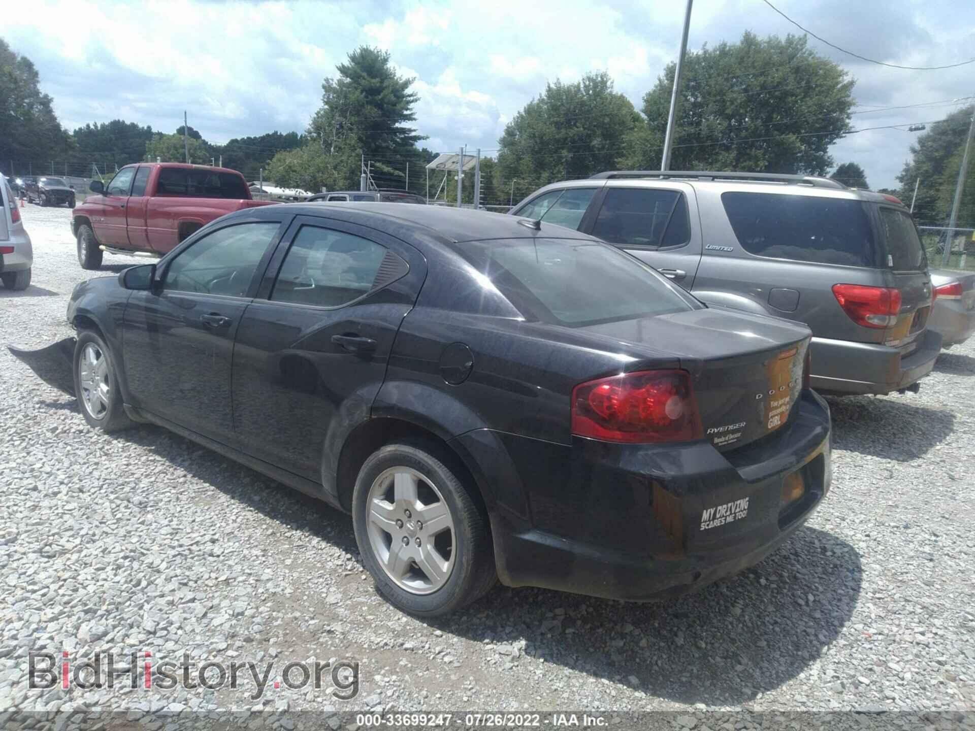2014 DODGE AVENGER - VIN: 1C3CDZAG4EN219558 - Photo 3