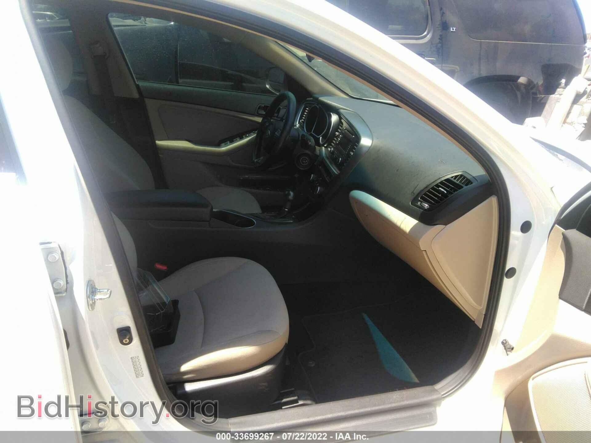 2014 KIA OPTIMA - VIN: KNAGM4A79E5519562 - Фото 5