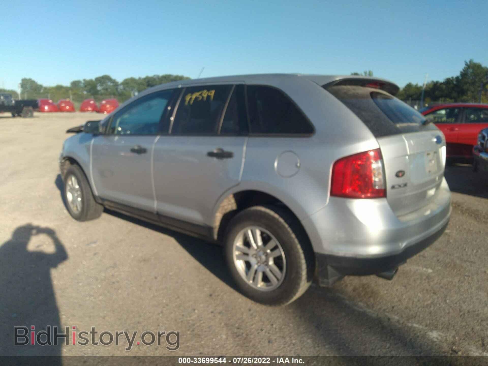 2012 FORD EDGE - VIN: 2FMDK3GCXCBA72139 - Фото 2