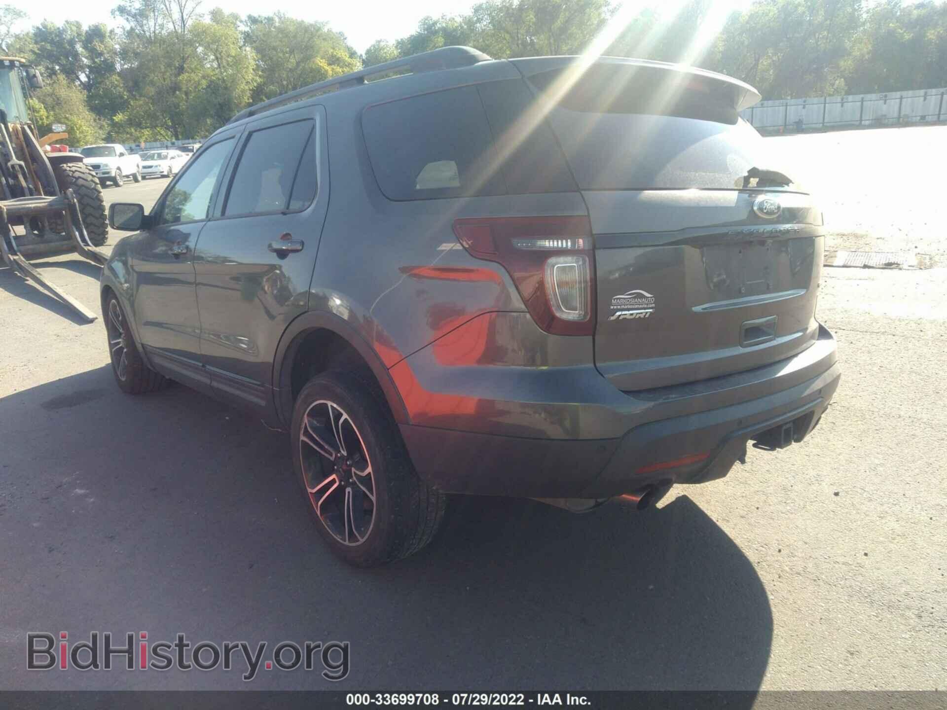 2015 FORD EXPLORER - VIN: 1FM5K8GT2FGA08997 - Фото 3