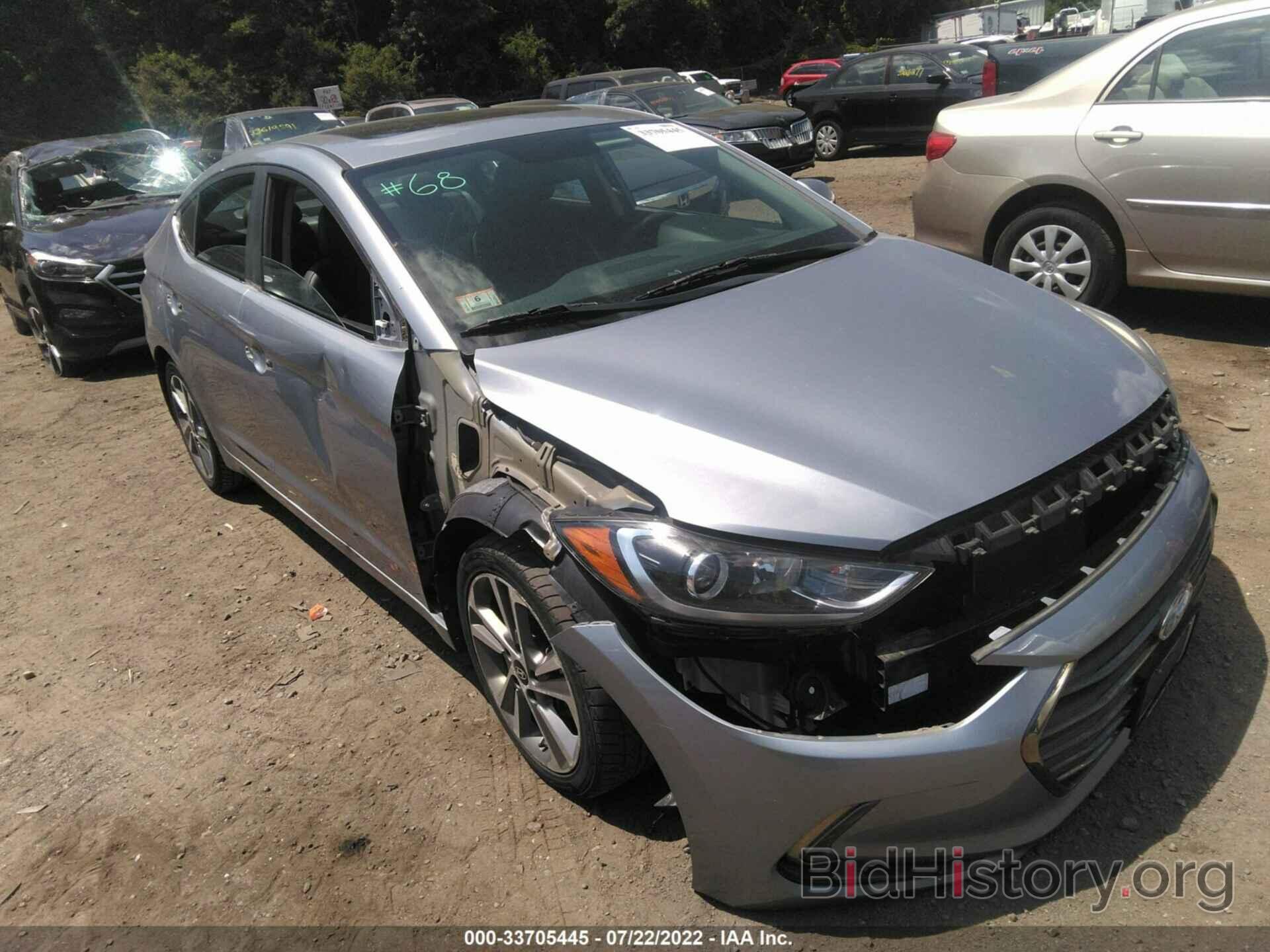 Photo 5NPD84LF4HH087515 - HYUNDAI ELANTRA 2017