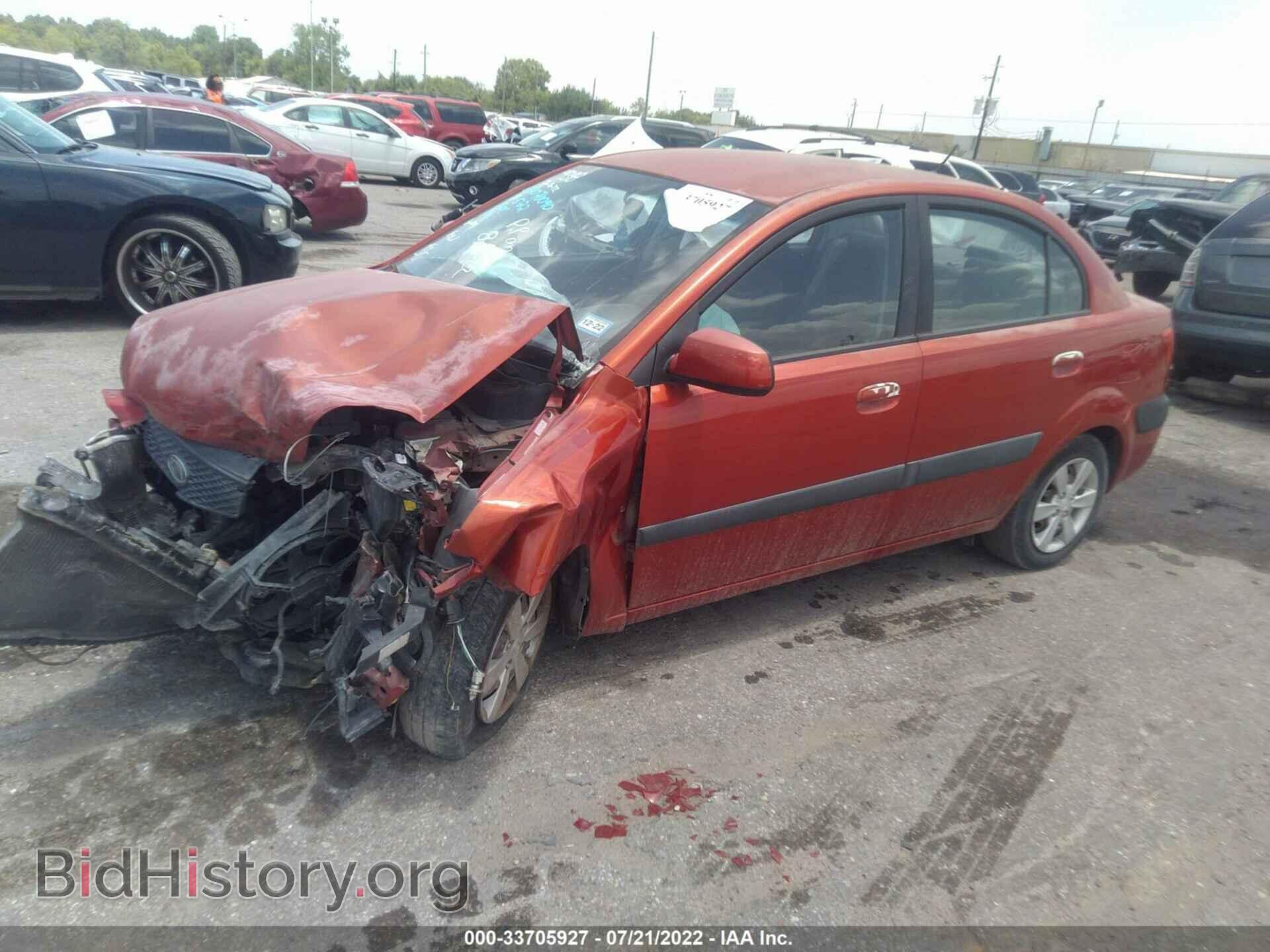 2008 KIA RIO - VIN: KNADE123186365339 - Фото 2