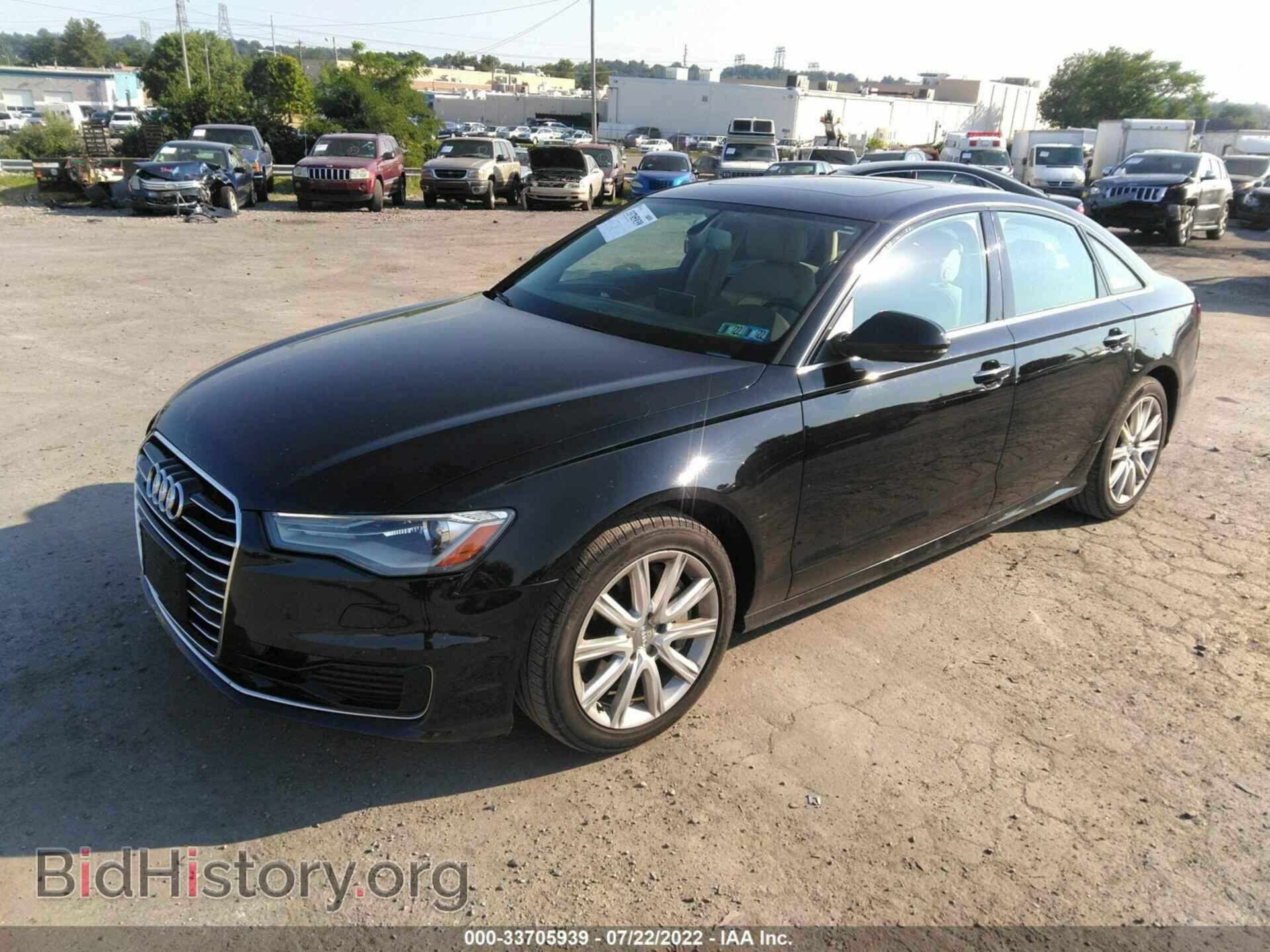 2016 AUDI A6 - VIN: WAUGFAFC2GN124222 - Фото 2