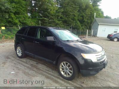 2008 Ford EDGE SE, черный — VIN 2FMDK36C48BA78253, IAAI