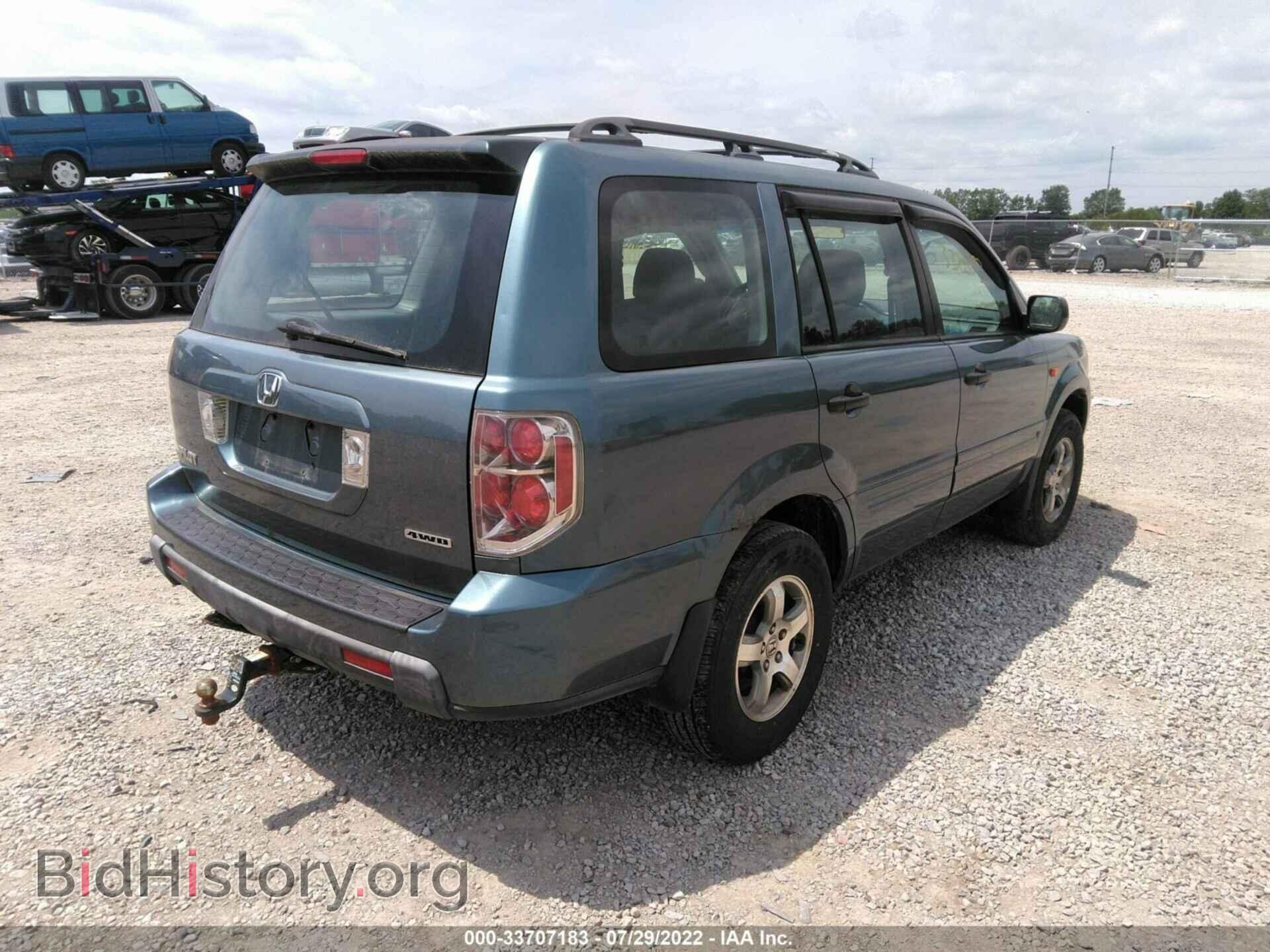 2006 HONDA PILOT - VIN: 2HKYF181X6H511392 - Фото 4
