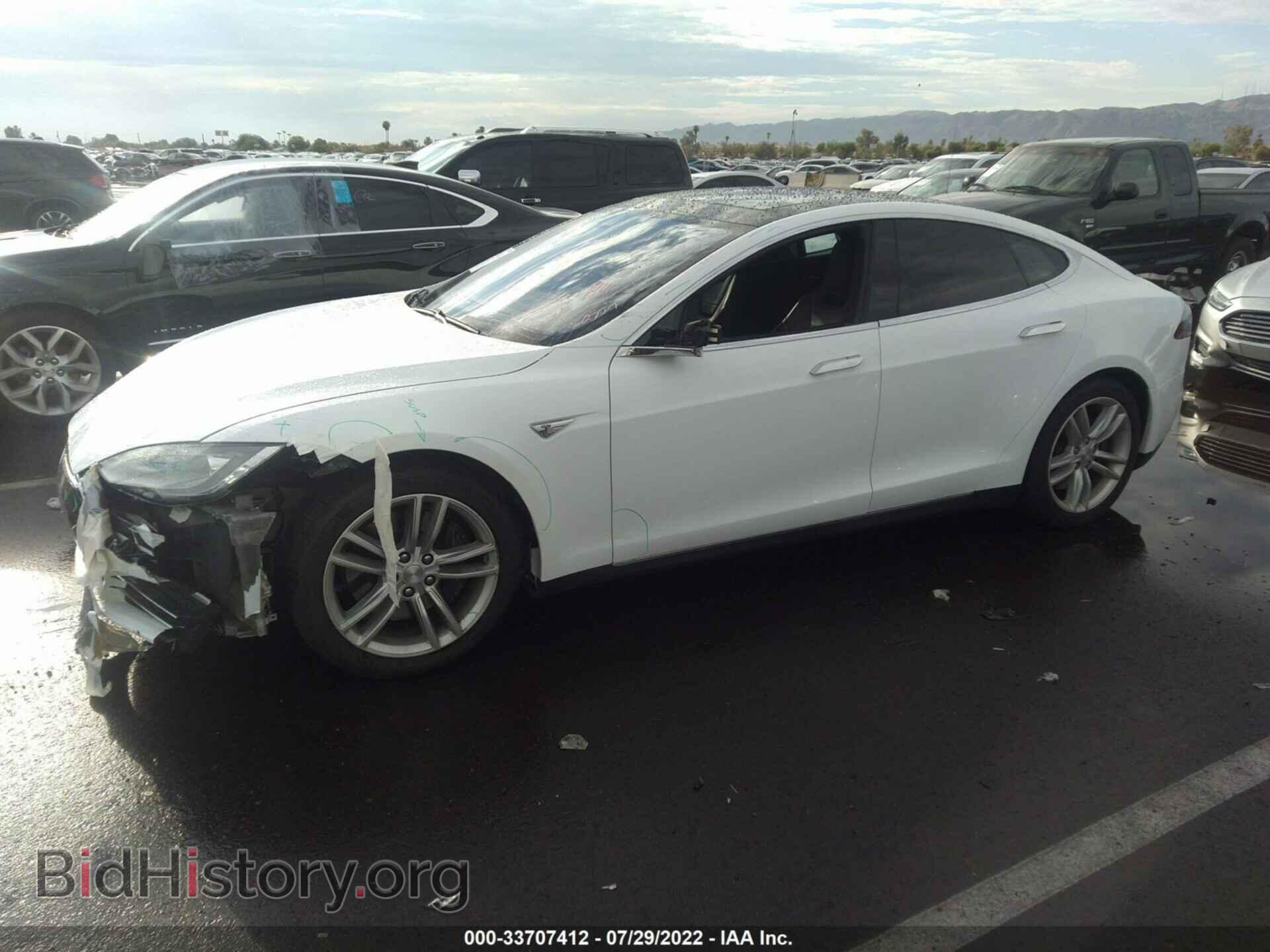 2015 TESLA MODEL S - VIN: 5YJSA1E14FF112937 - Фото 2