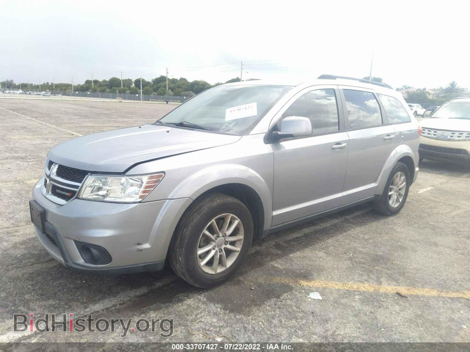 2016 DODGE JOURNEY - VIN: 3C4PDCBG6GT122888 - Фото 2