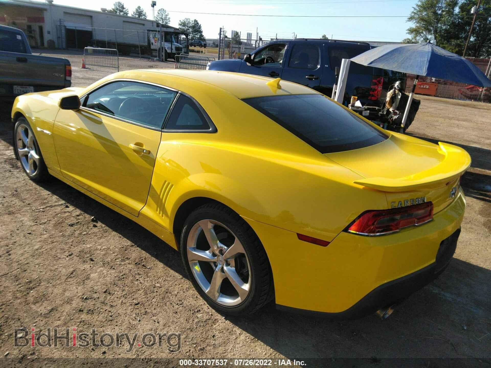 2014 CHEVROLET CAMARO - VIN: 2G1FB1E38E9158864 - Фото 3