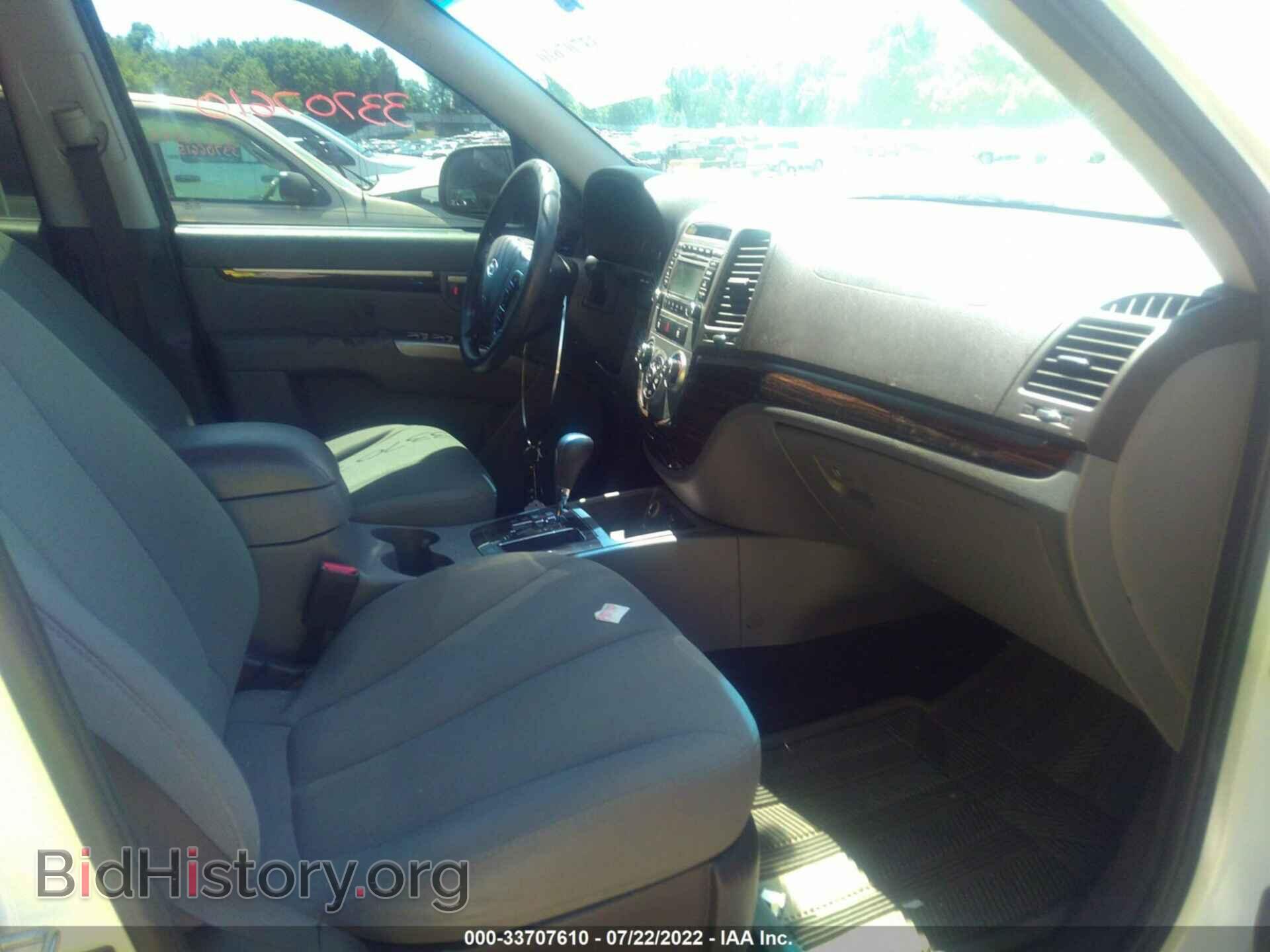 2010 HYUNDAI SANTA FE - VIN: 5NMSGDAB9AH353902 - Фото 5