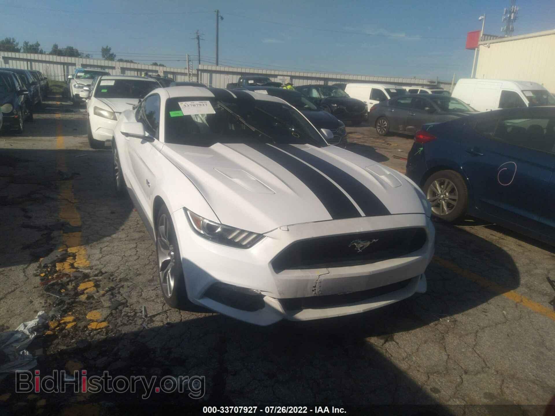 Фотография 1FA6P8CF6F5335236 - FORD MUSTANG 2015