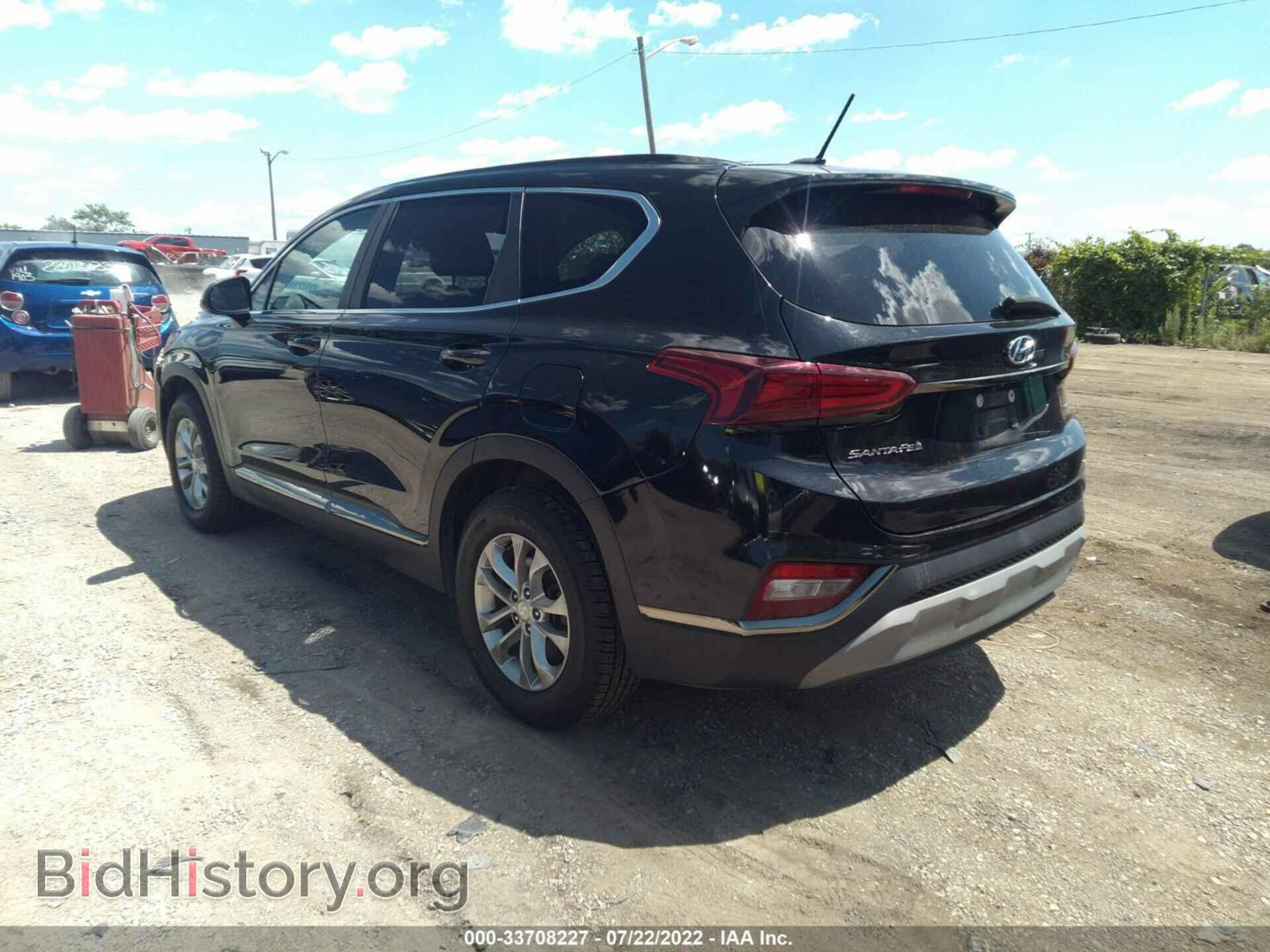 2019 HYUNDAI SANTA FE - VIN: 5NMS2CAD4KH017876 - Фото 3