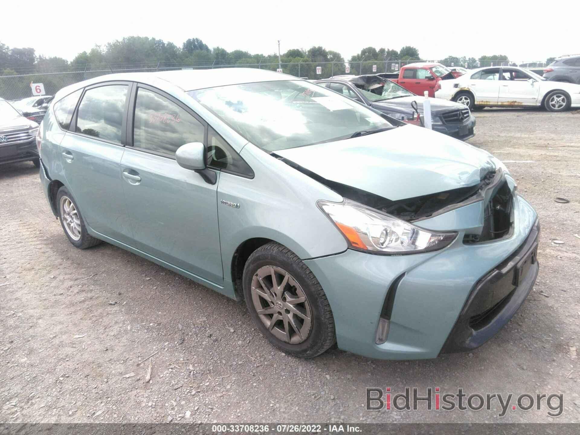 Photo JTDZN3EU5FJ017160 - TOYOTA PRIUS V 2015