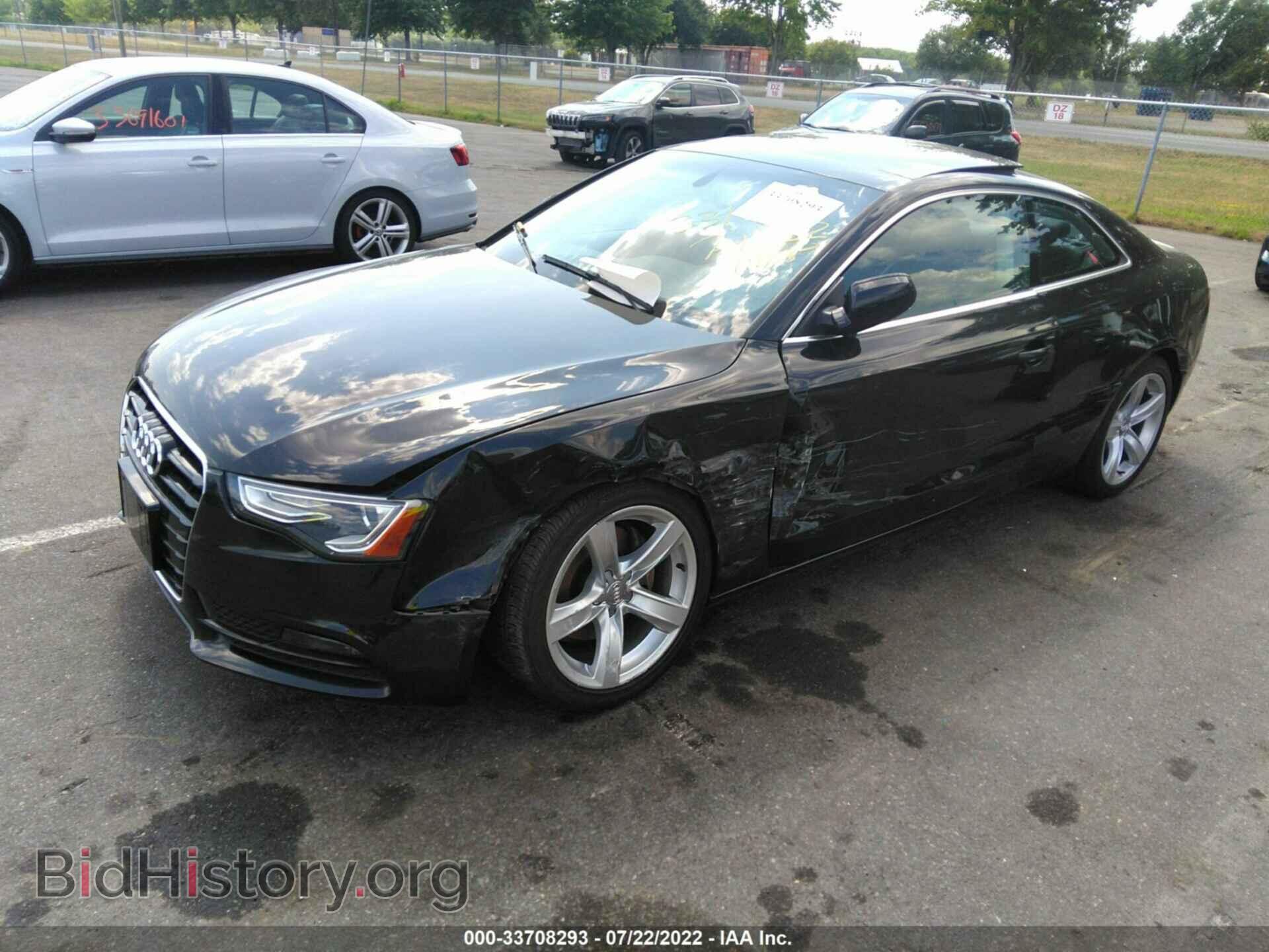 2013 AUDI A5 - VIN: WAULFAFRXDA018333 - Фото 2